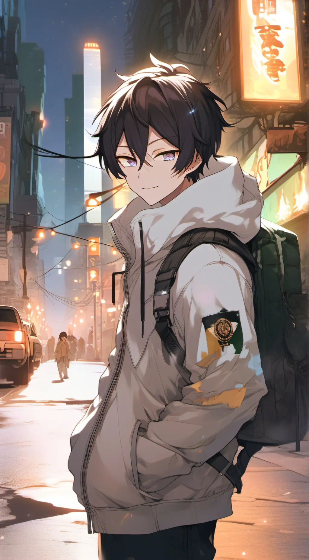 ai character: Caleb background