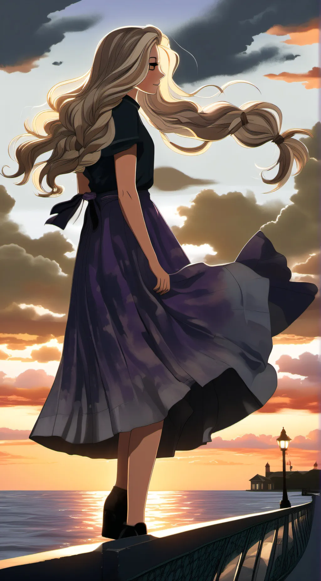 ai character: Selina background