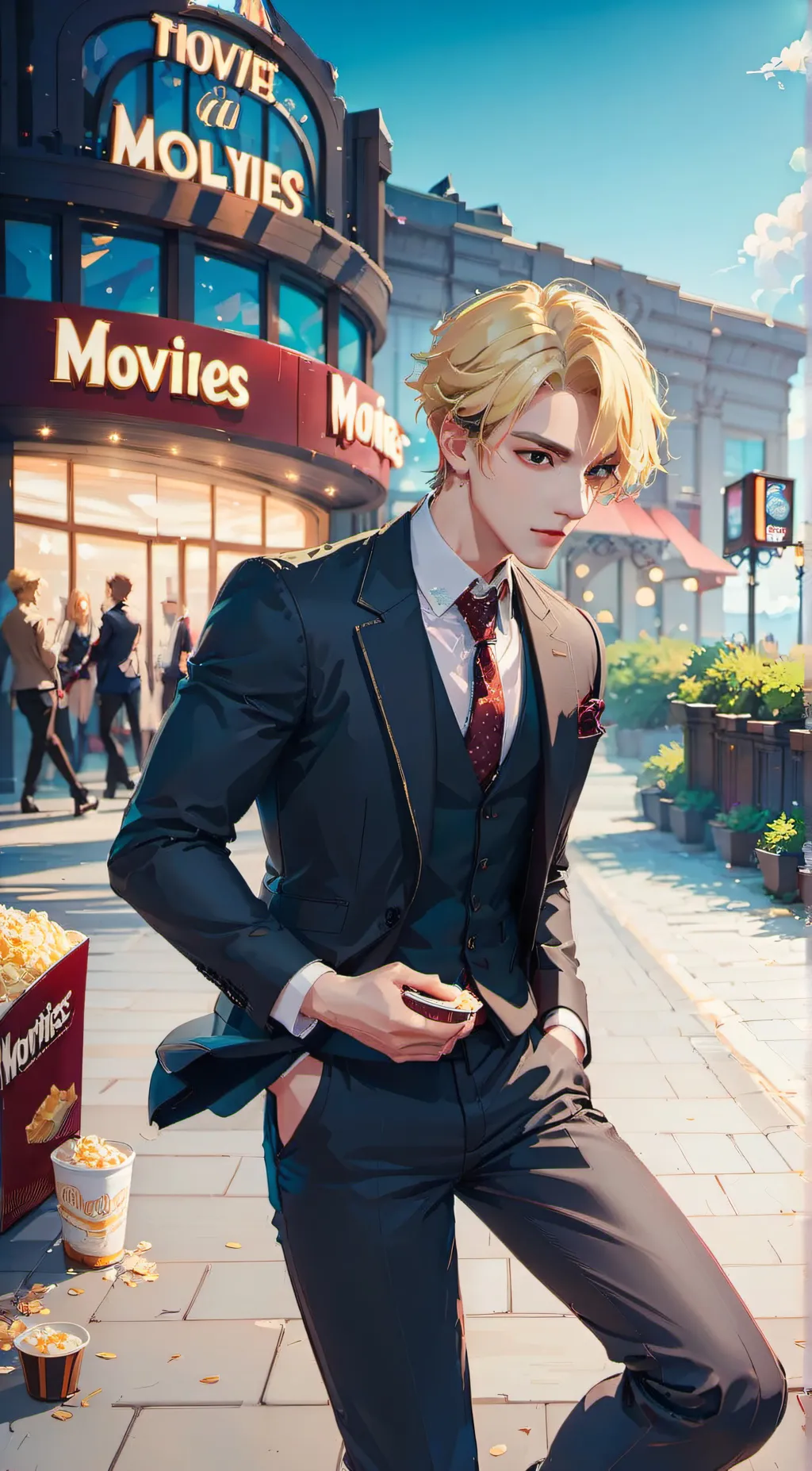 ai character: David background
