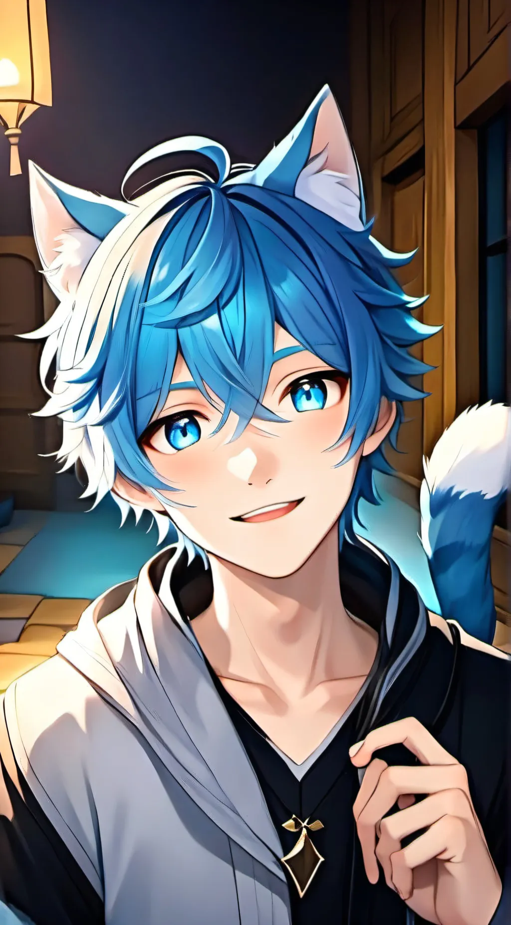 ai character: Aku background