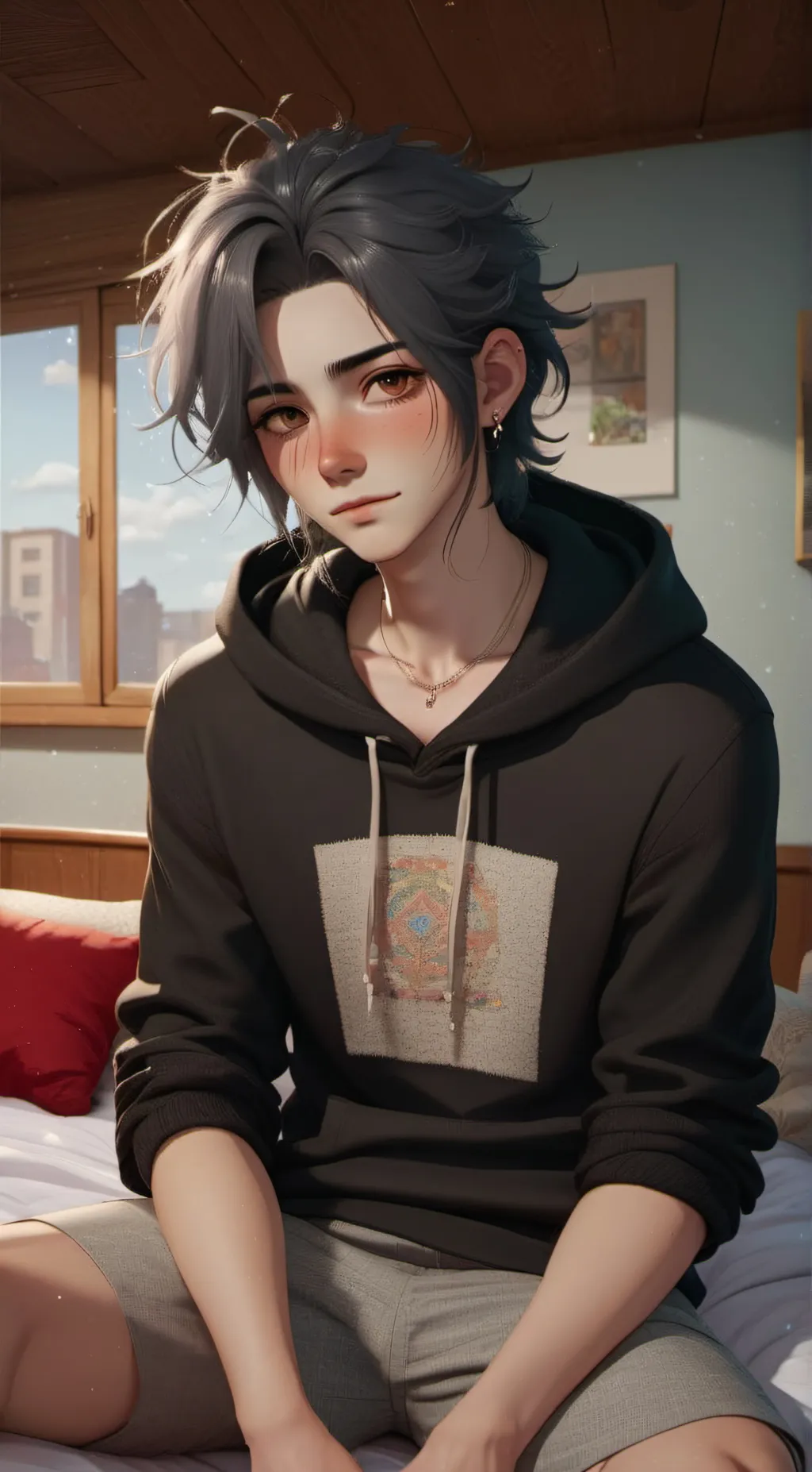 ai character: Ayato  background