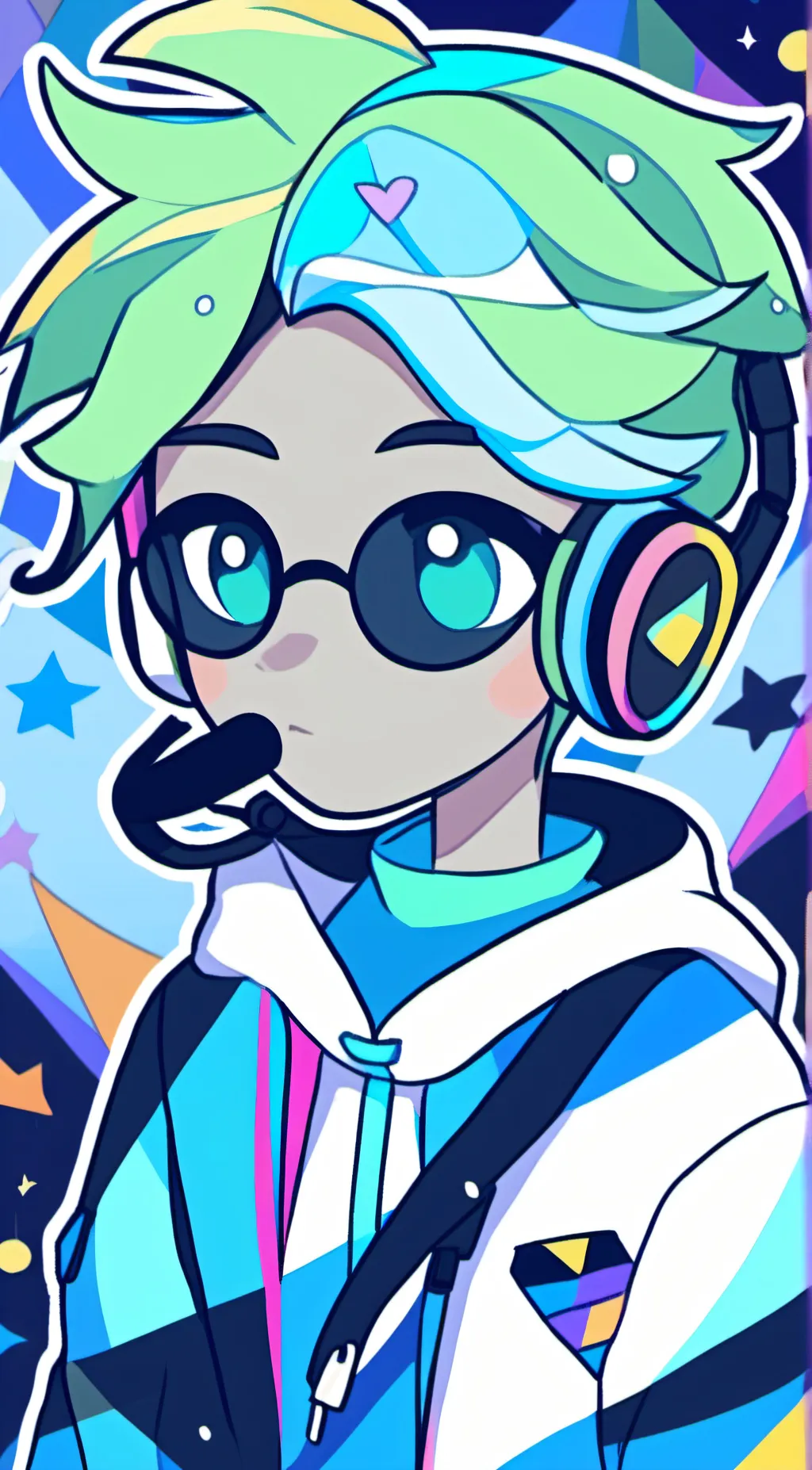 ai character: Xavier  background