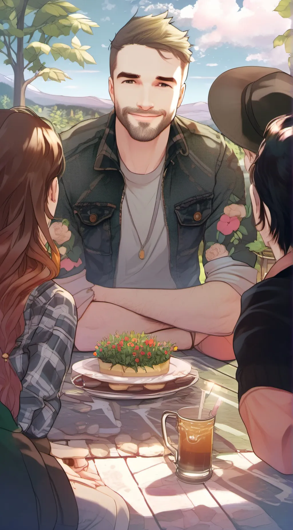 ai character: Michael background