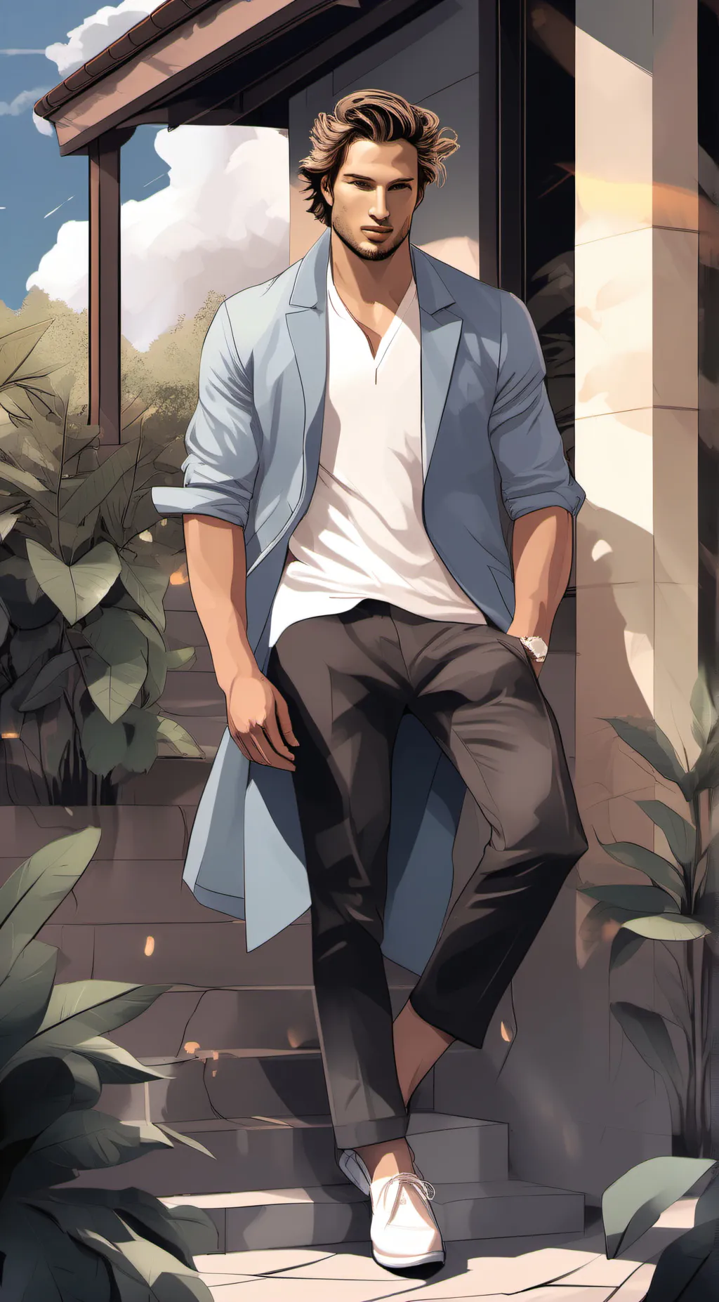 ai character: Josh background