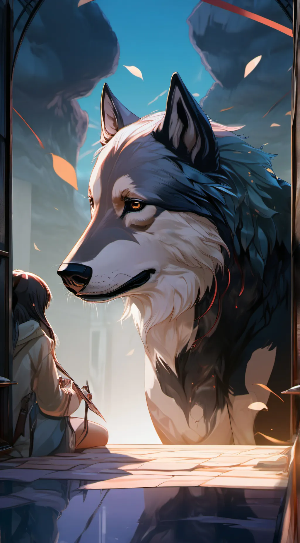 ai character: Adrian background