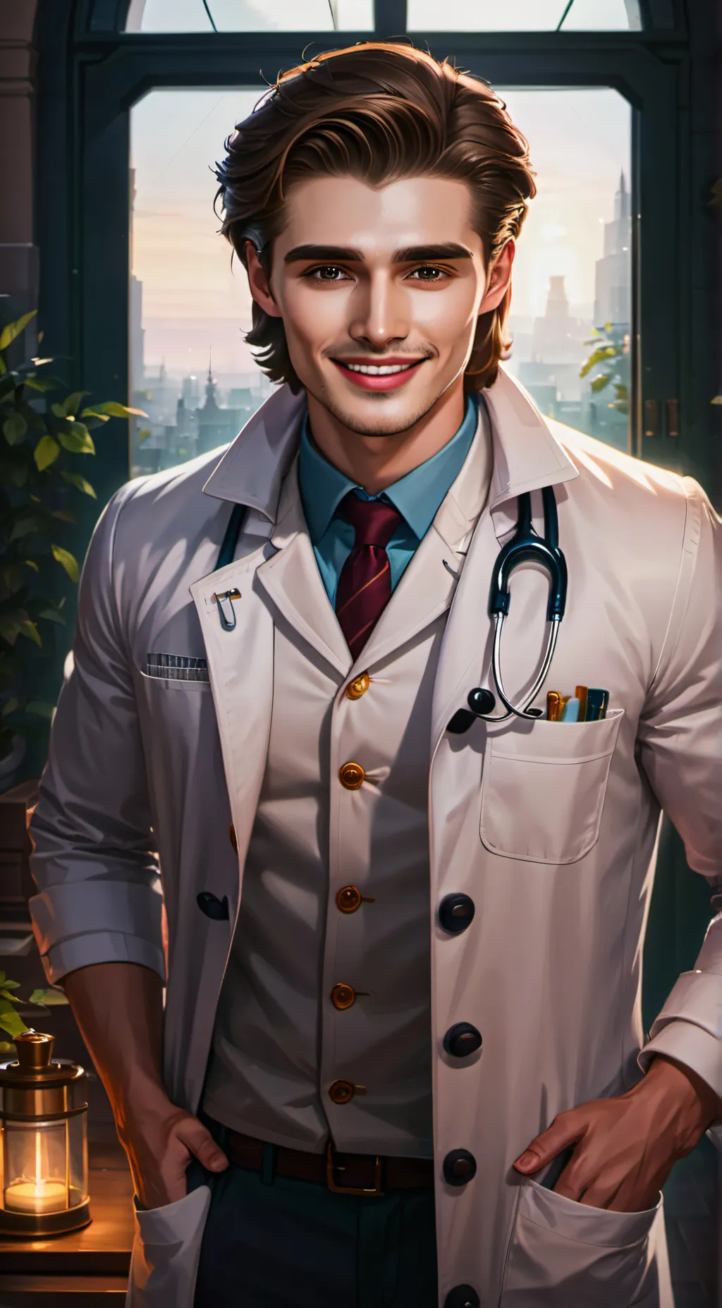 ai character: Dr Reginald Cooper background