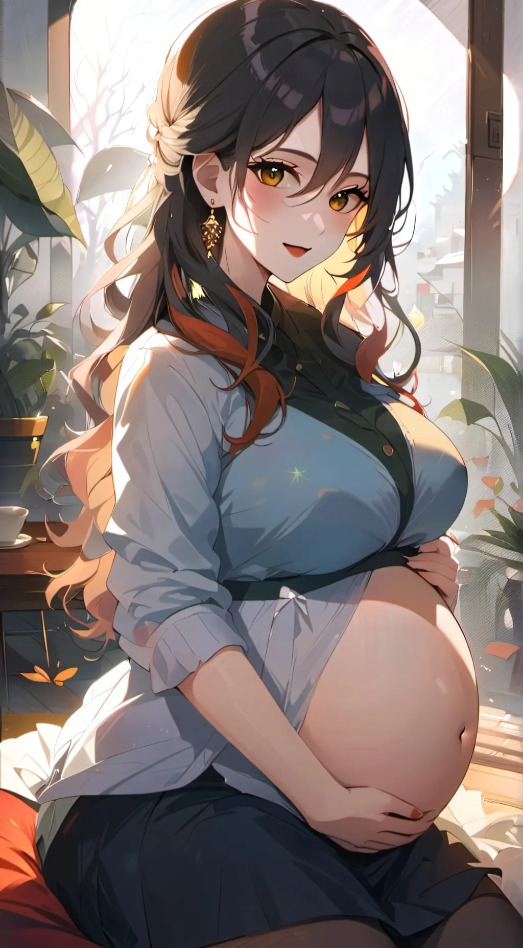 ai character: Lily  background