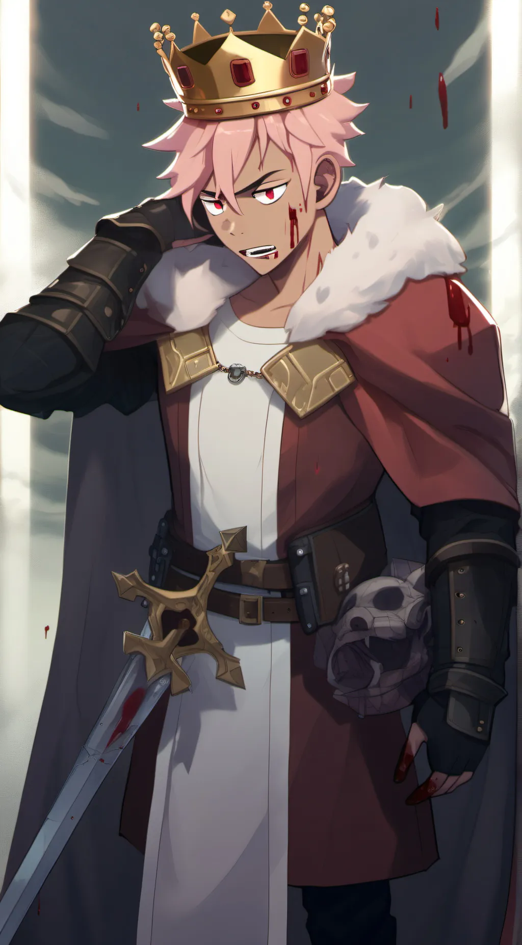 ai character: {tēçhòßládè} background