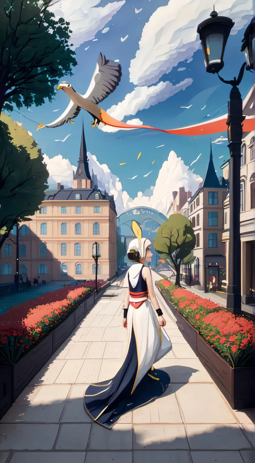 ai character: Air background