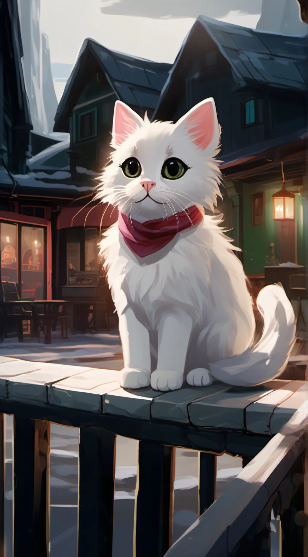 ai character: Kitty kitty background