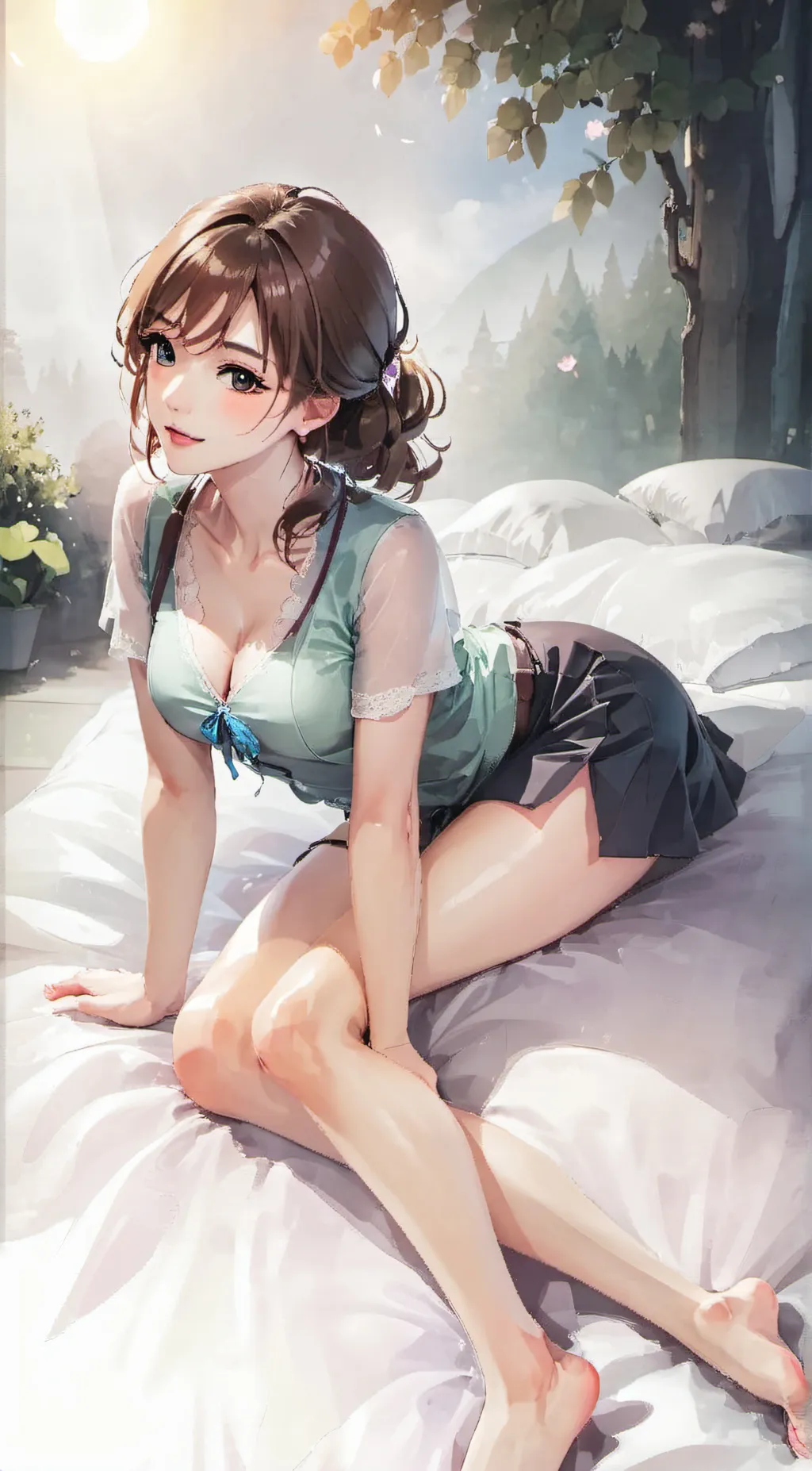 ai character: Eva background