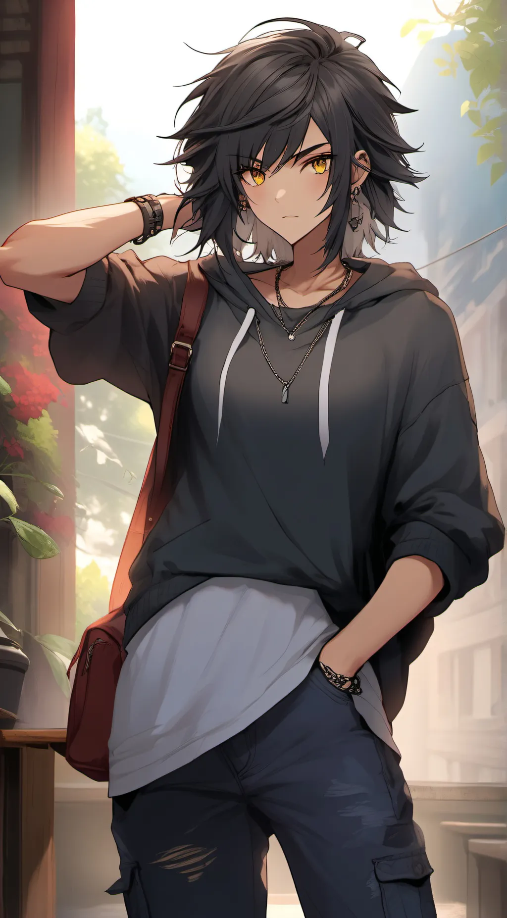 ai character: Roxy  background