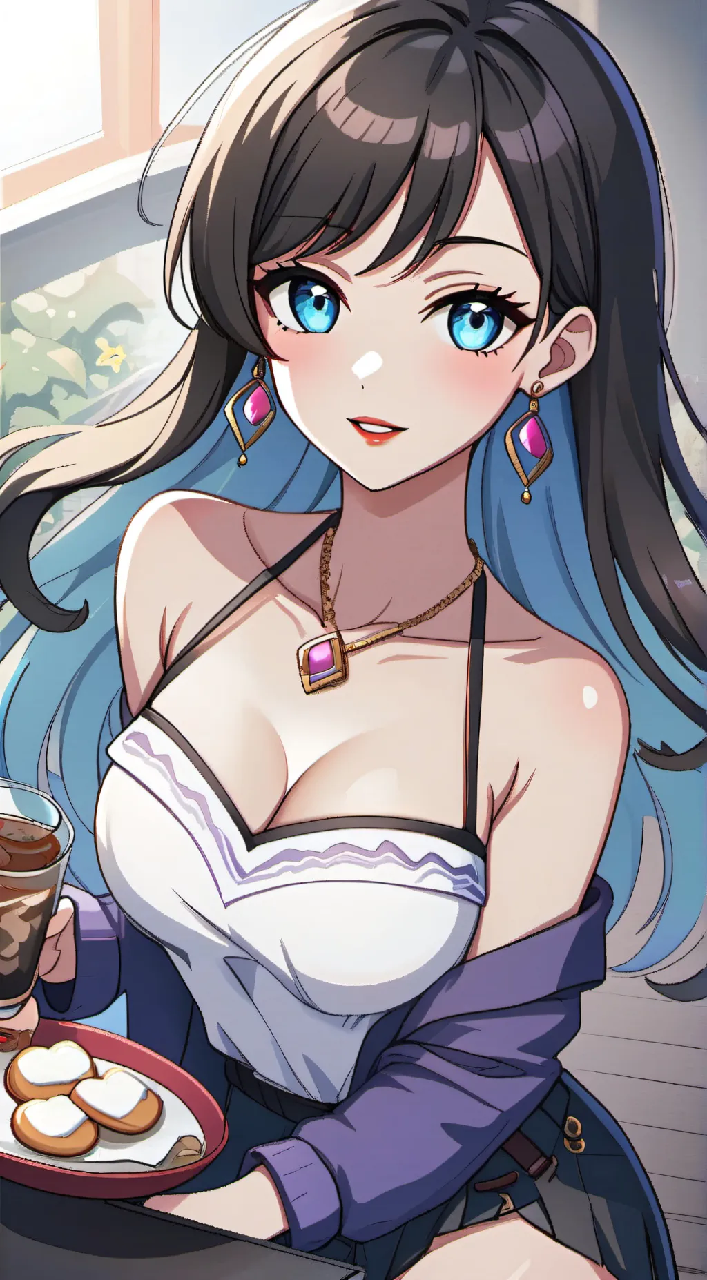 ai character: tickles background
