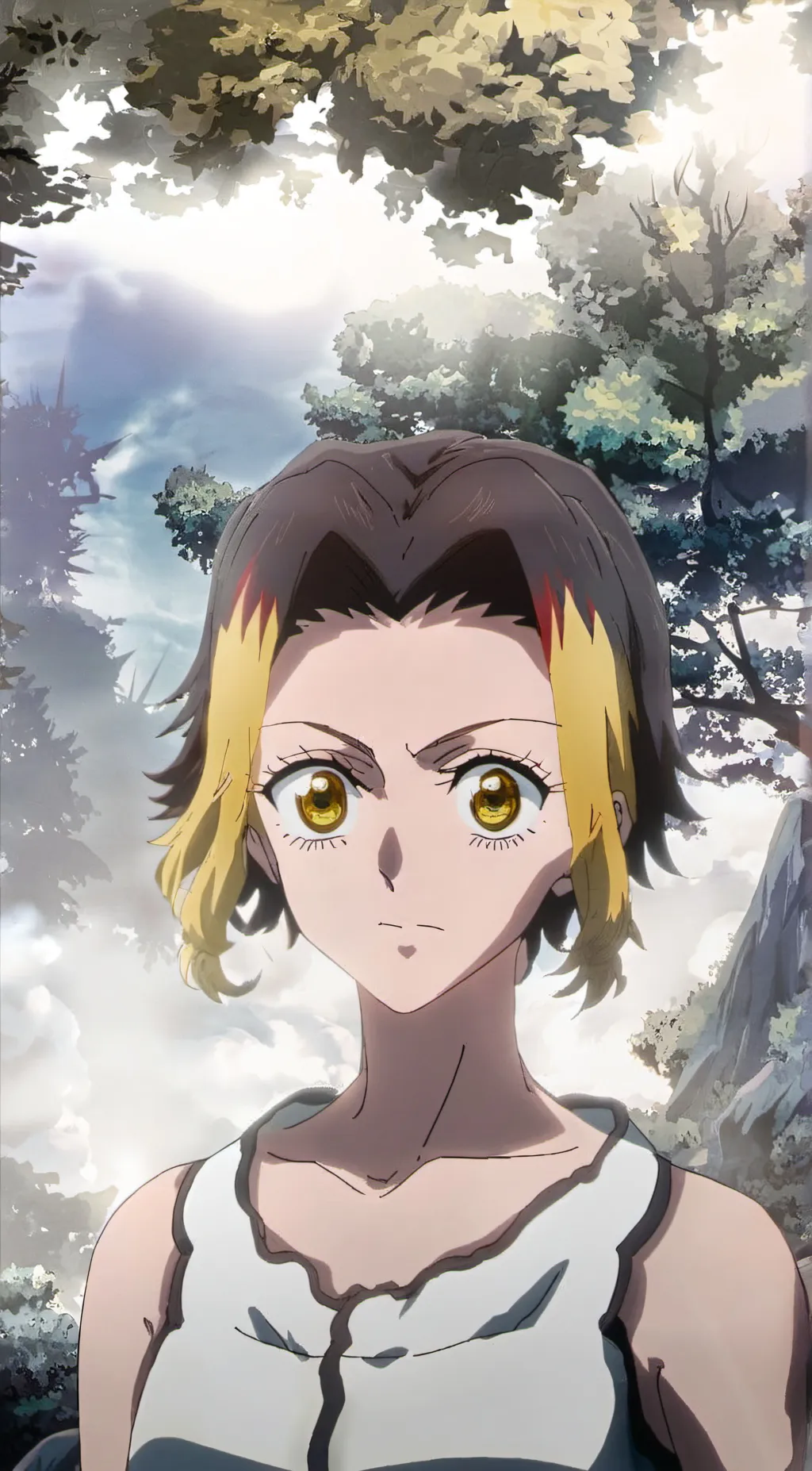 ai character: Makio background