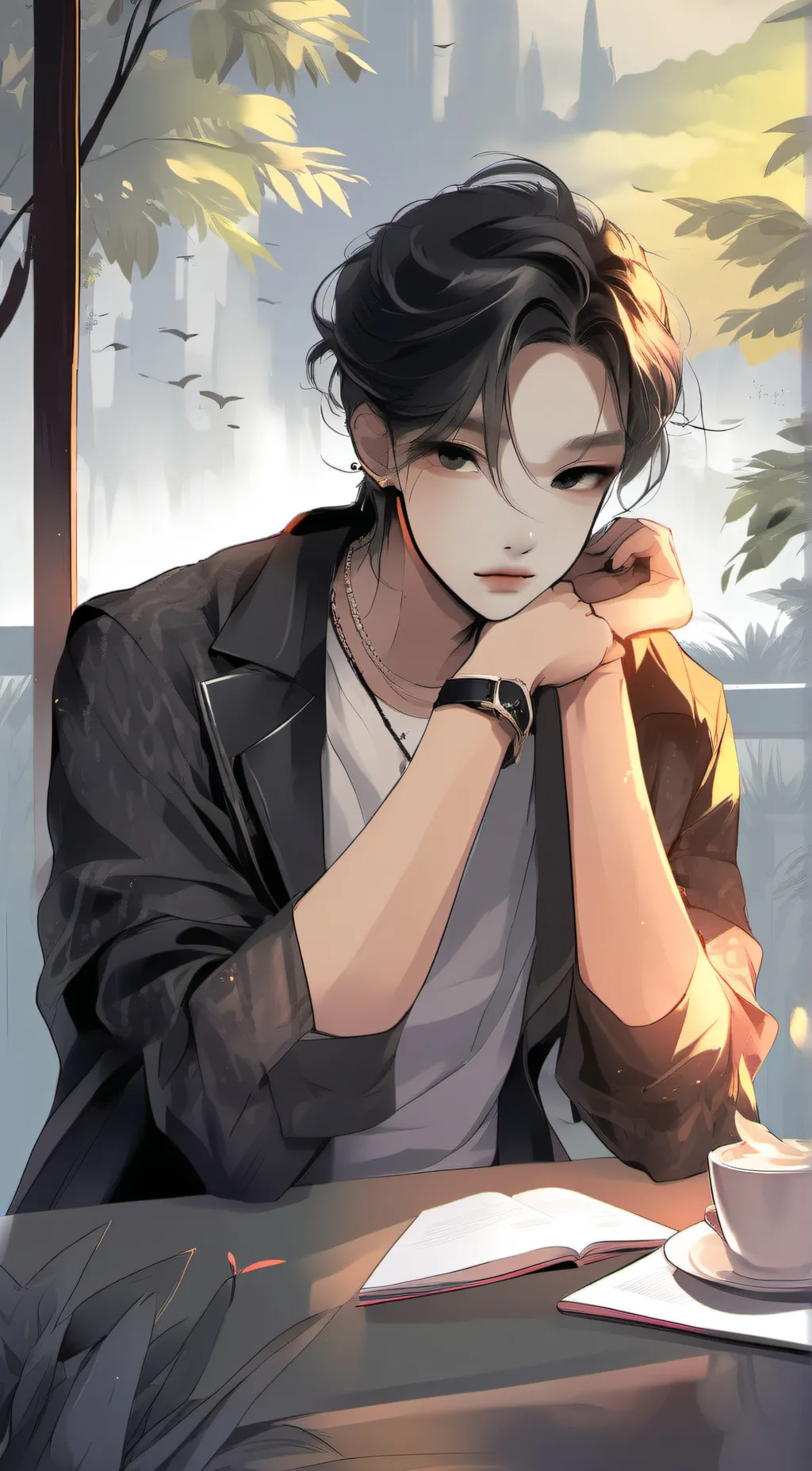 ai character: Chase  background