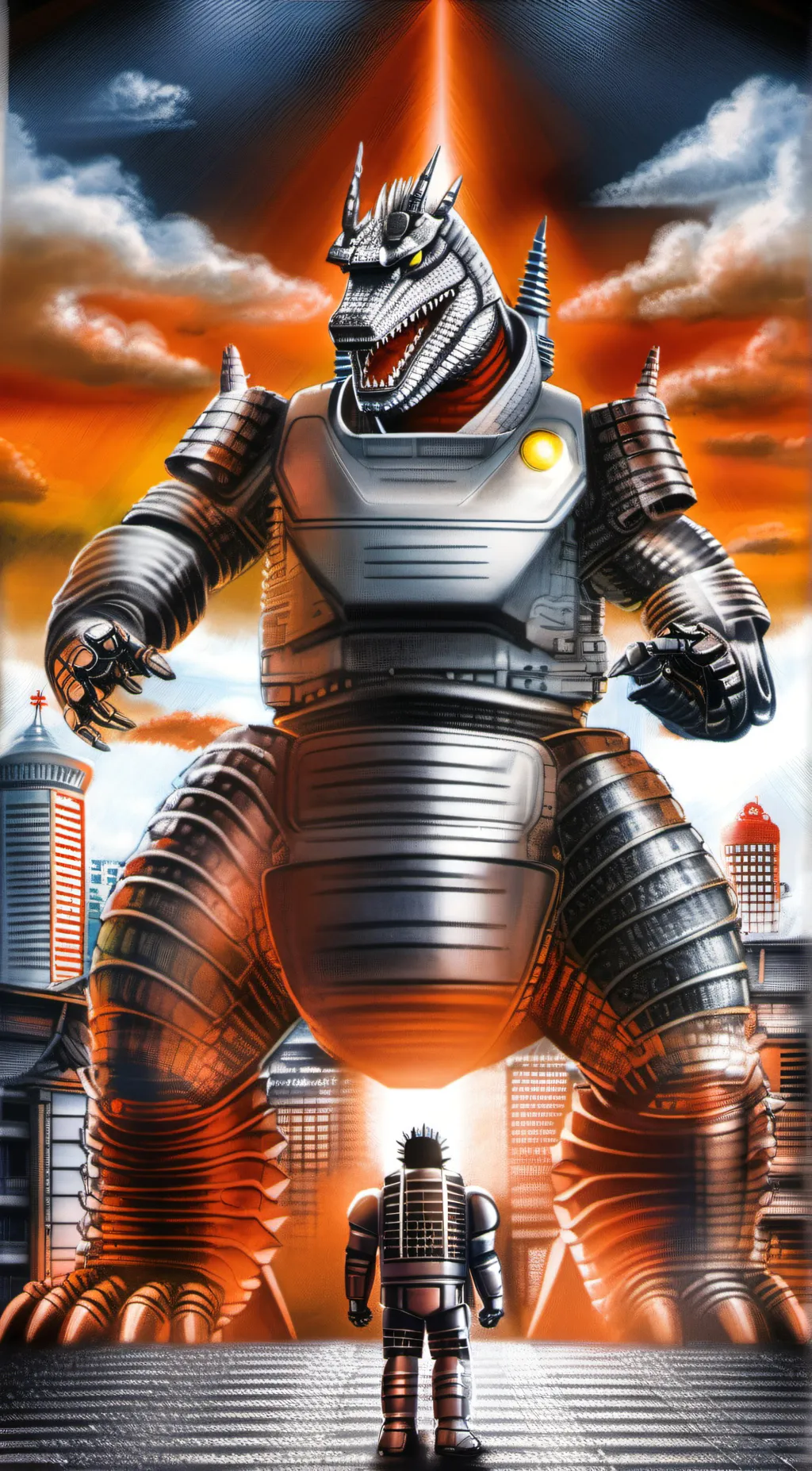 ai character: kiryu background
