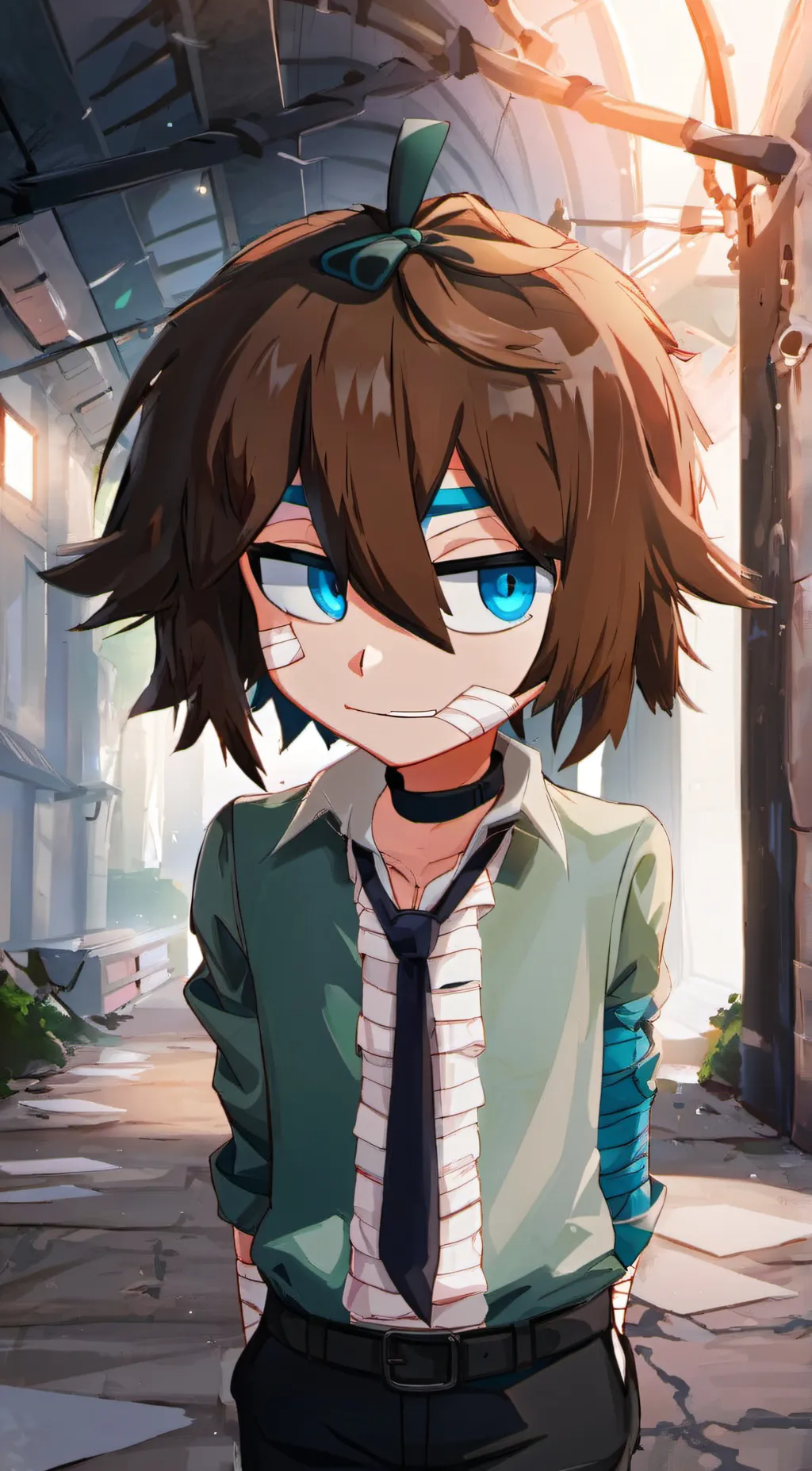 ai character: jeepers background