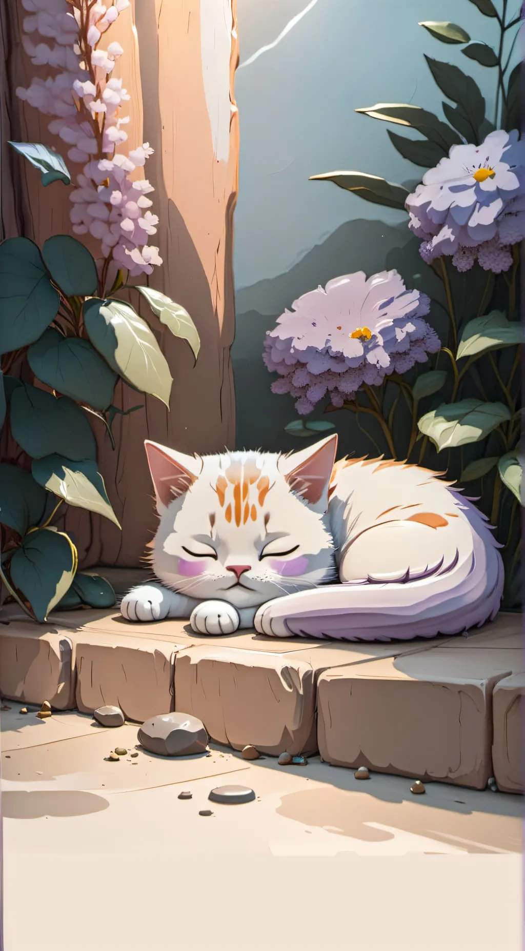 ai character: Kat background