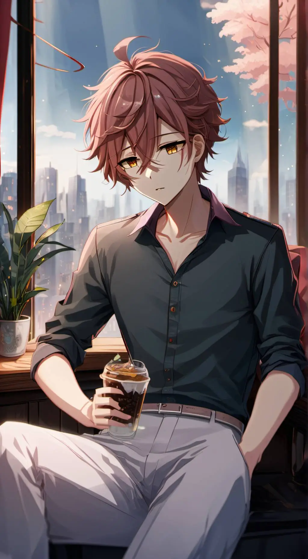 ai character: Alex background