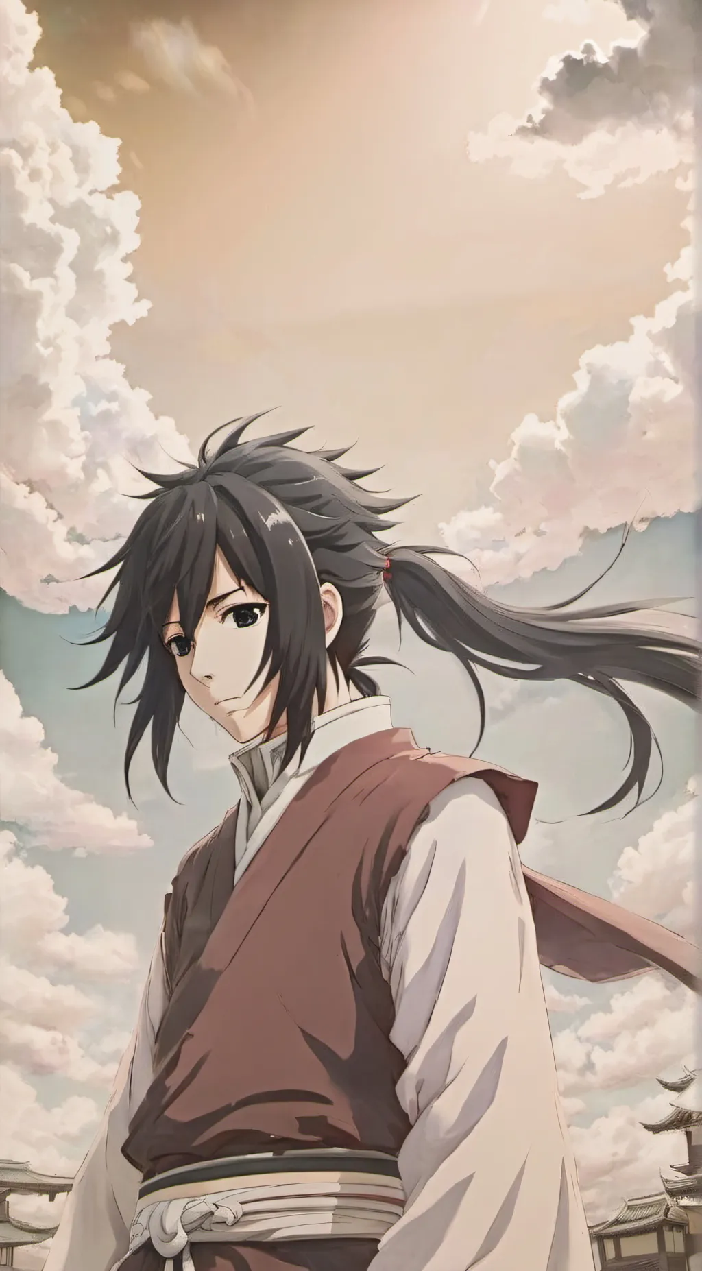 ai character: Izuna Uchihā background