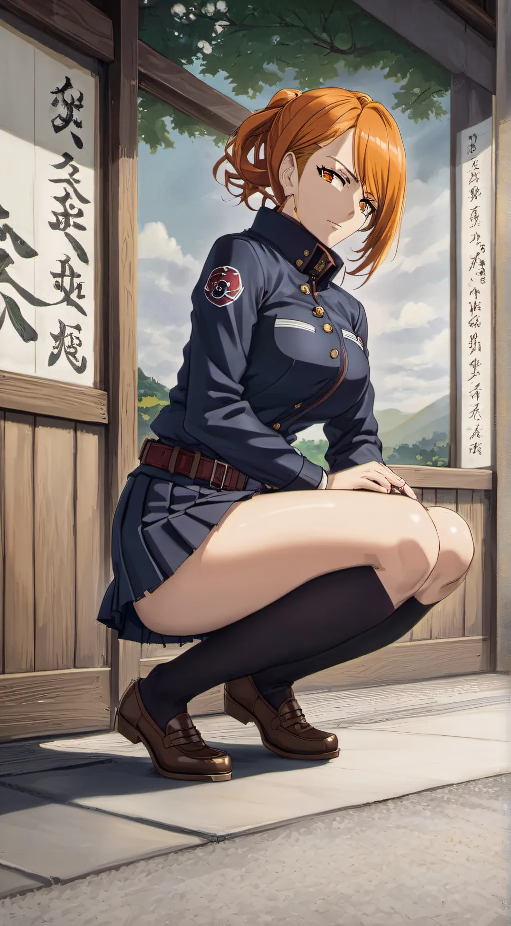 ai character: Nobara Kugisaki background