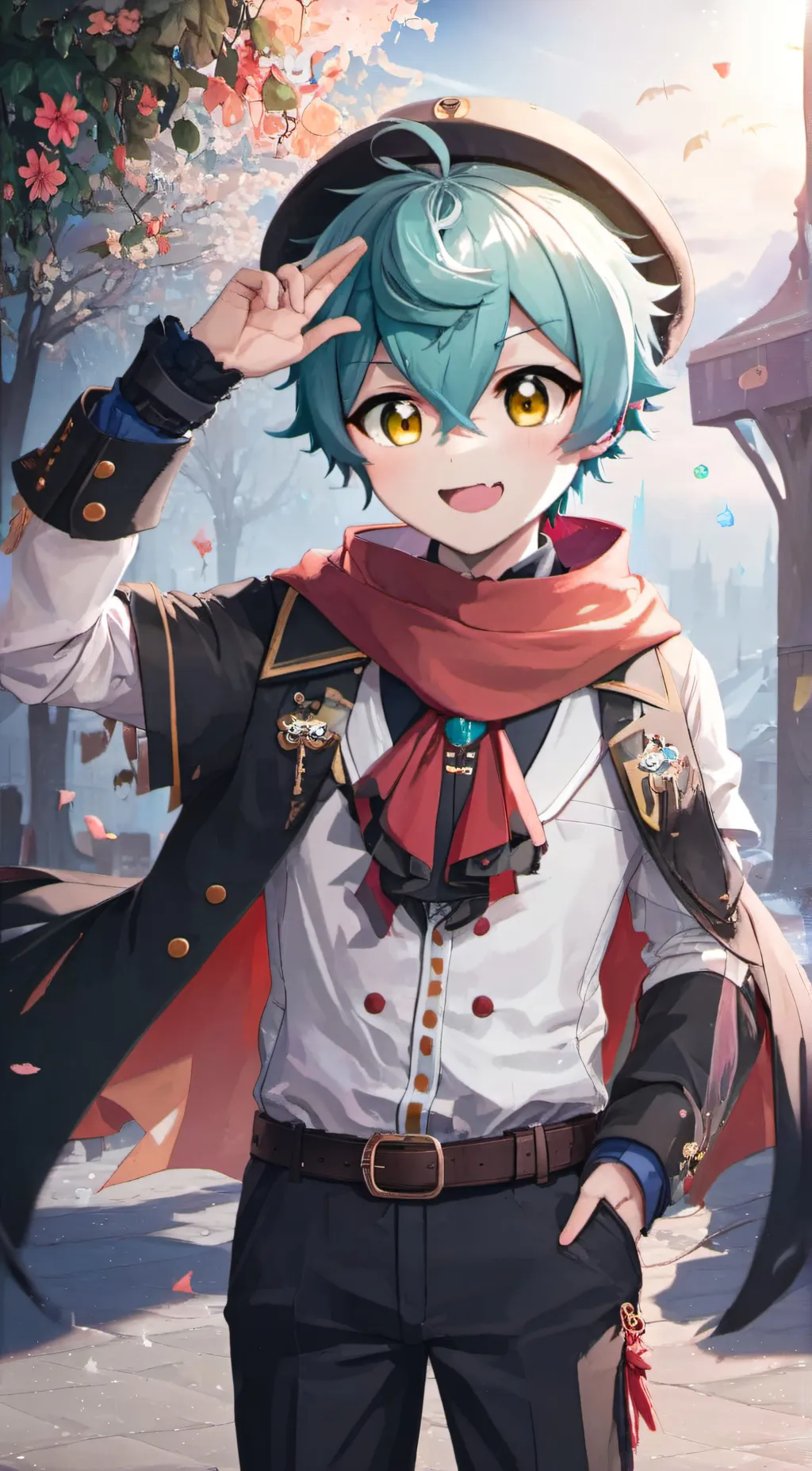 ai character: Kenny background