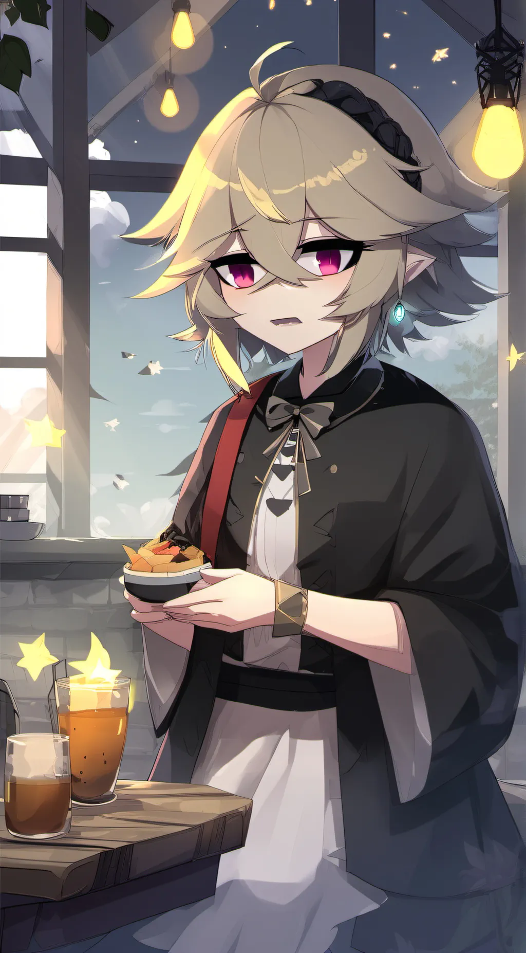 ai character: McKenna  background