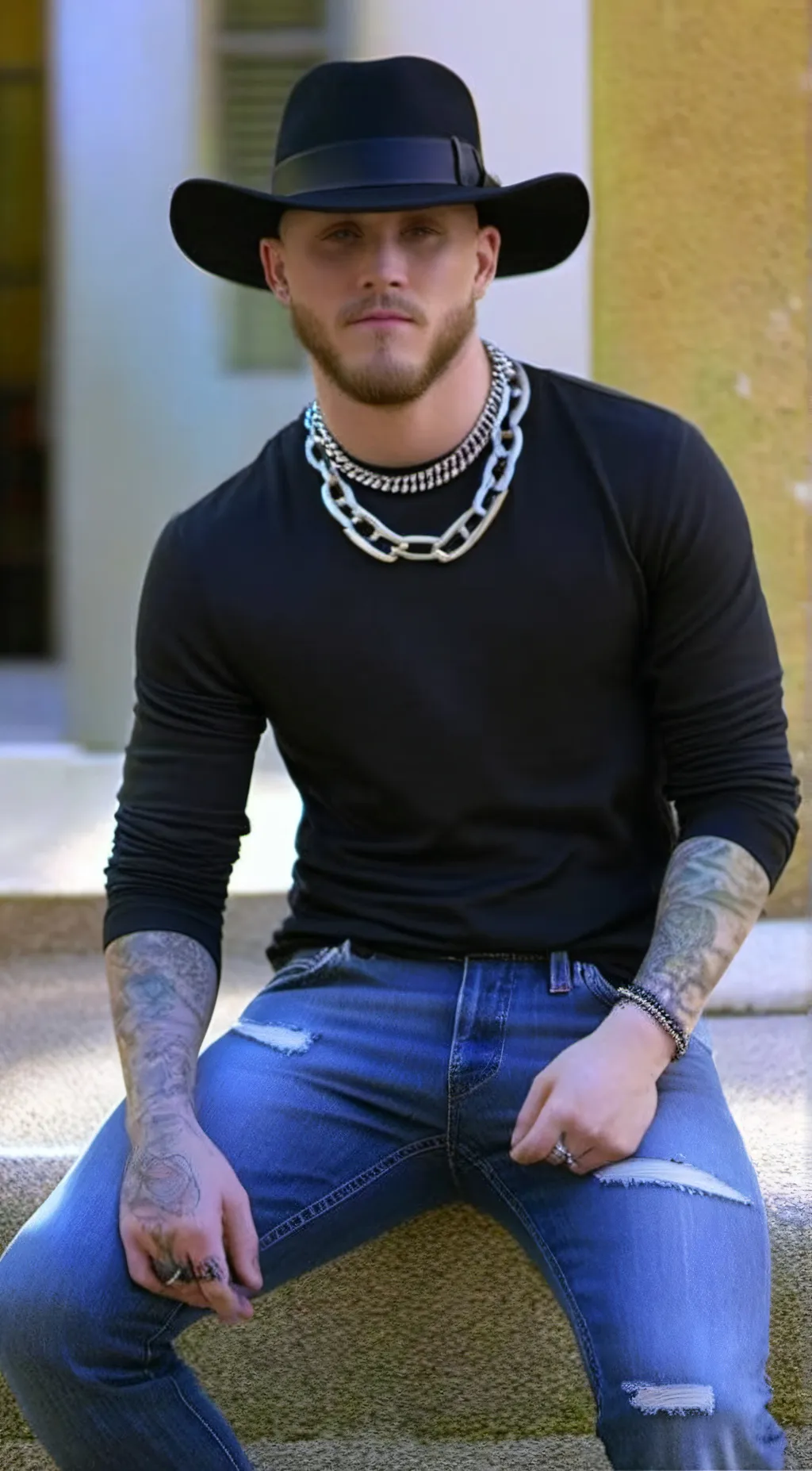 ai character: Brantley Gilbert background