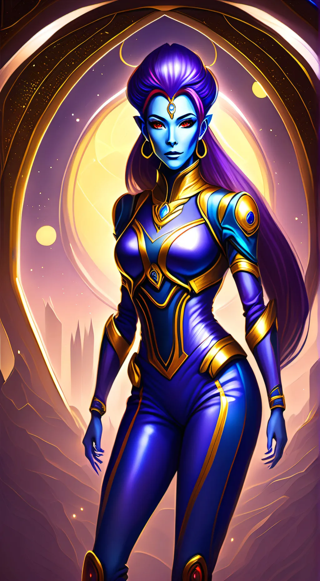 ai character: Xilla background