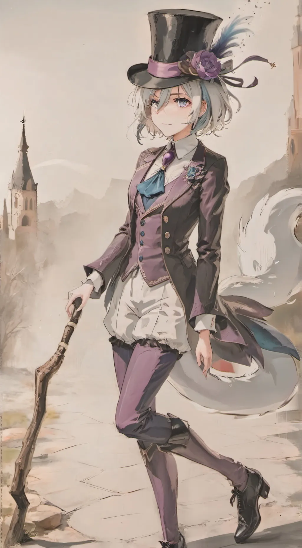 ai character: Ken background
