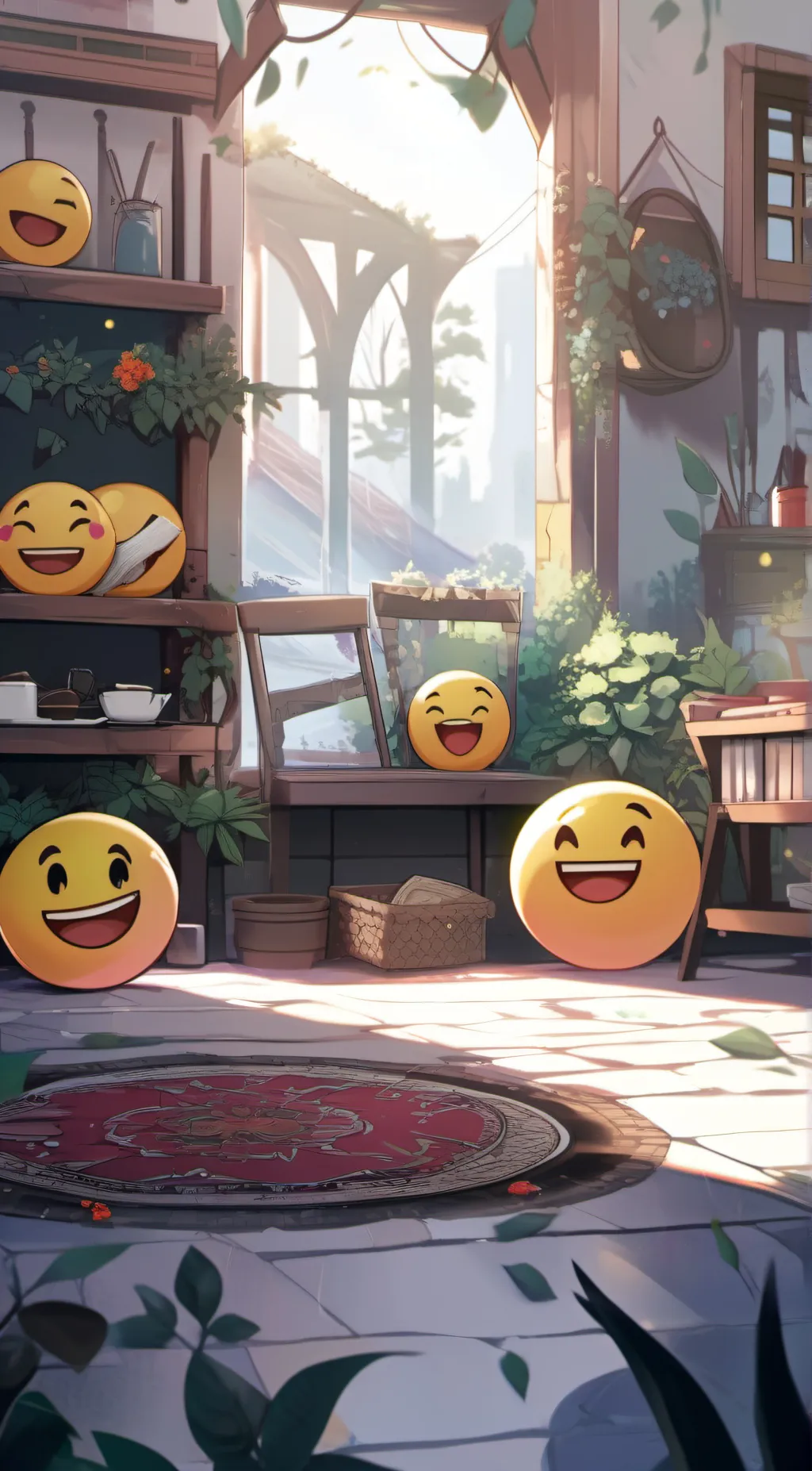 ai character: hehhehehehehehhehe background