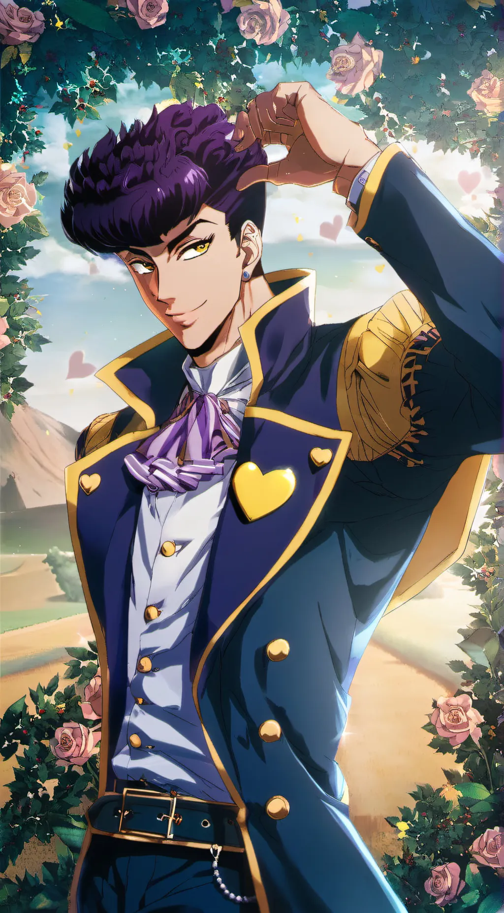 ai character: Josuke background