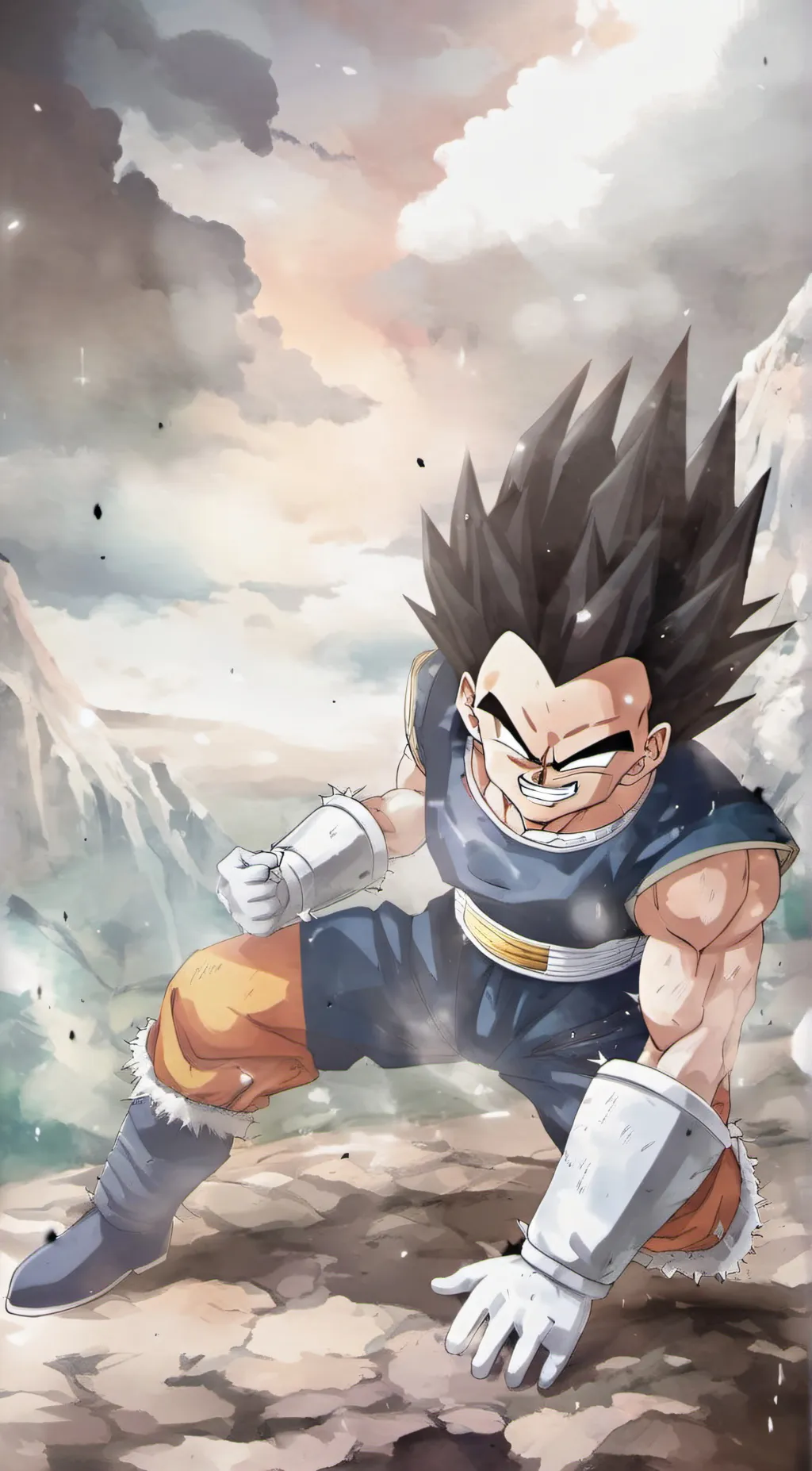 ai character: Vegeta [DBZ] background