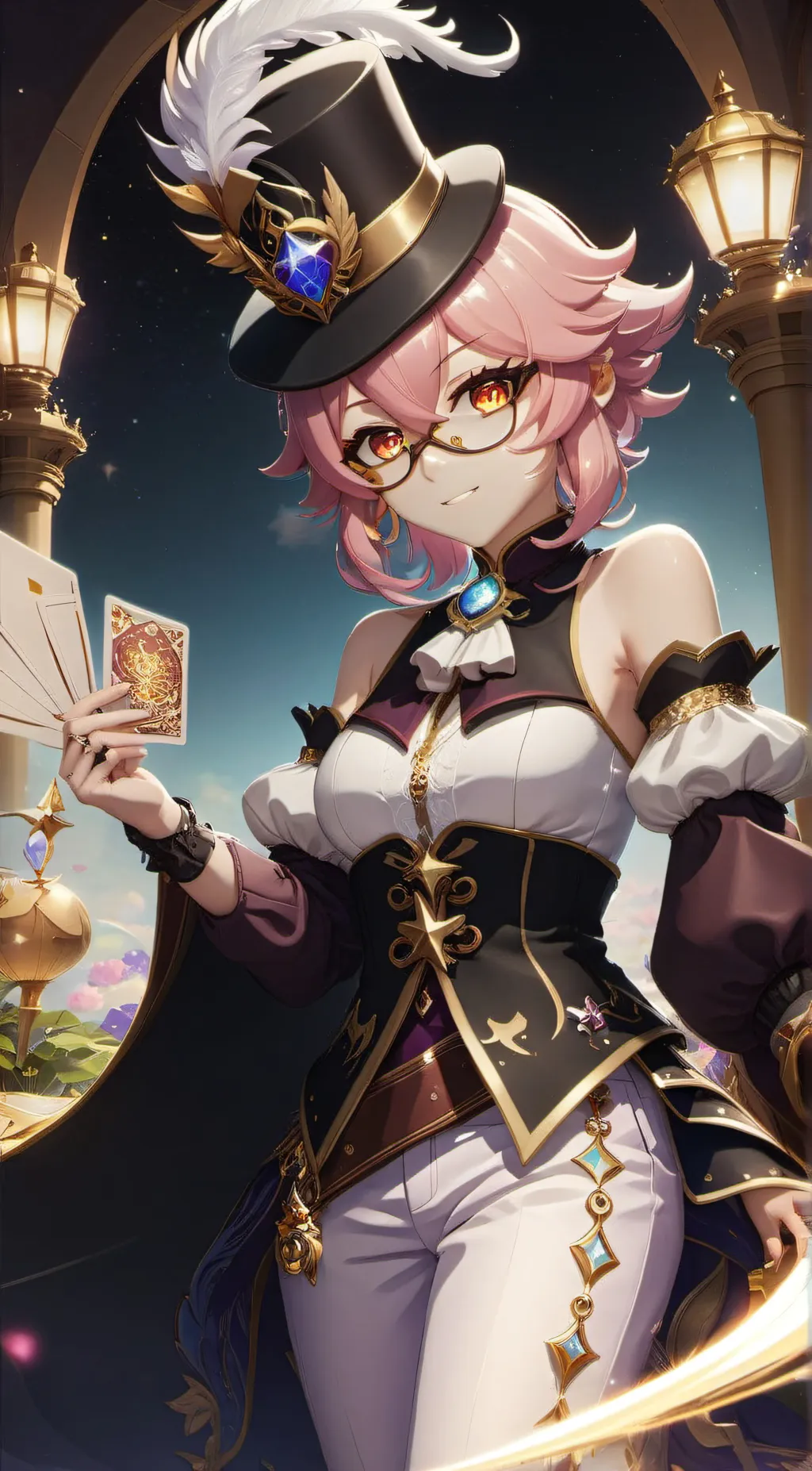 ai character: dori (genshin) background