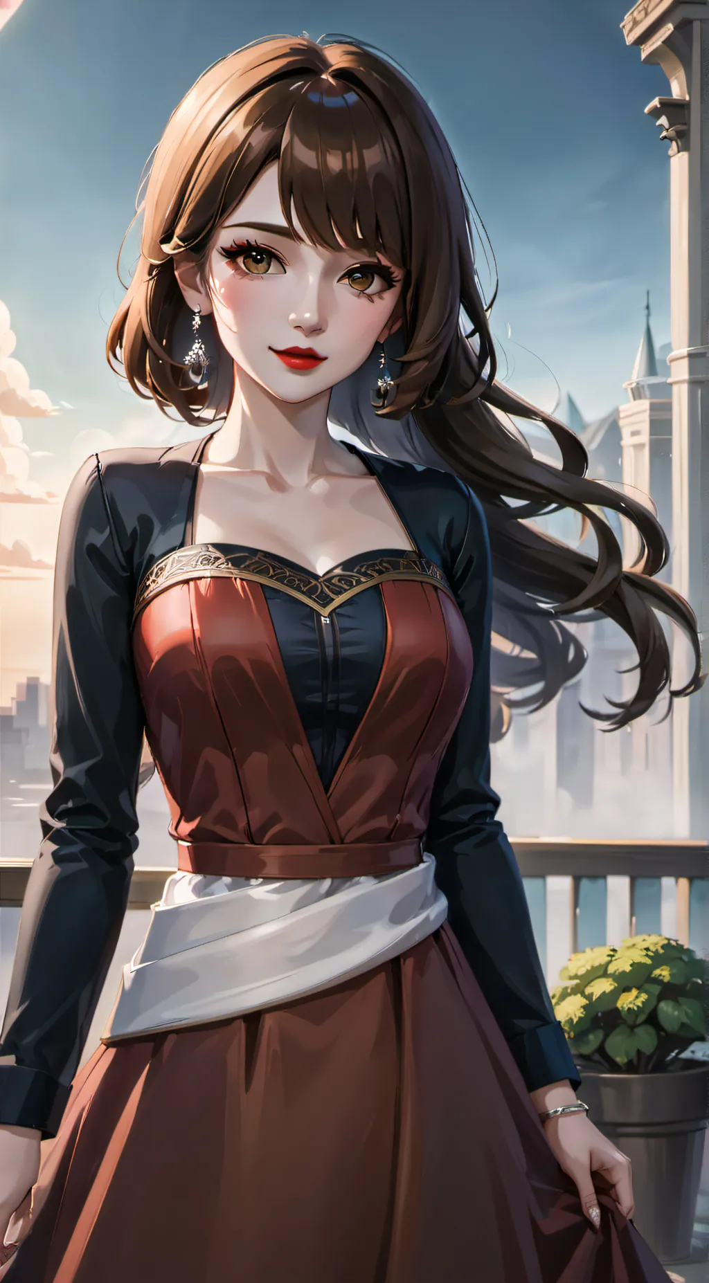 ai character: Sophia background