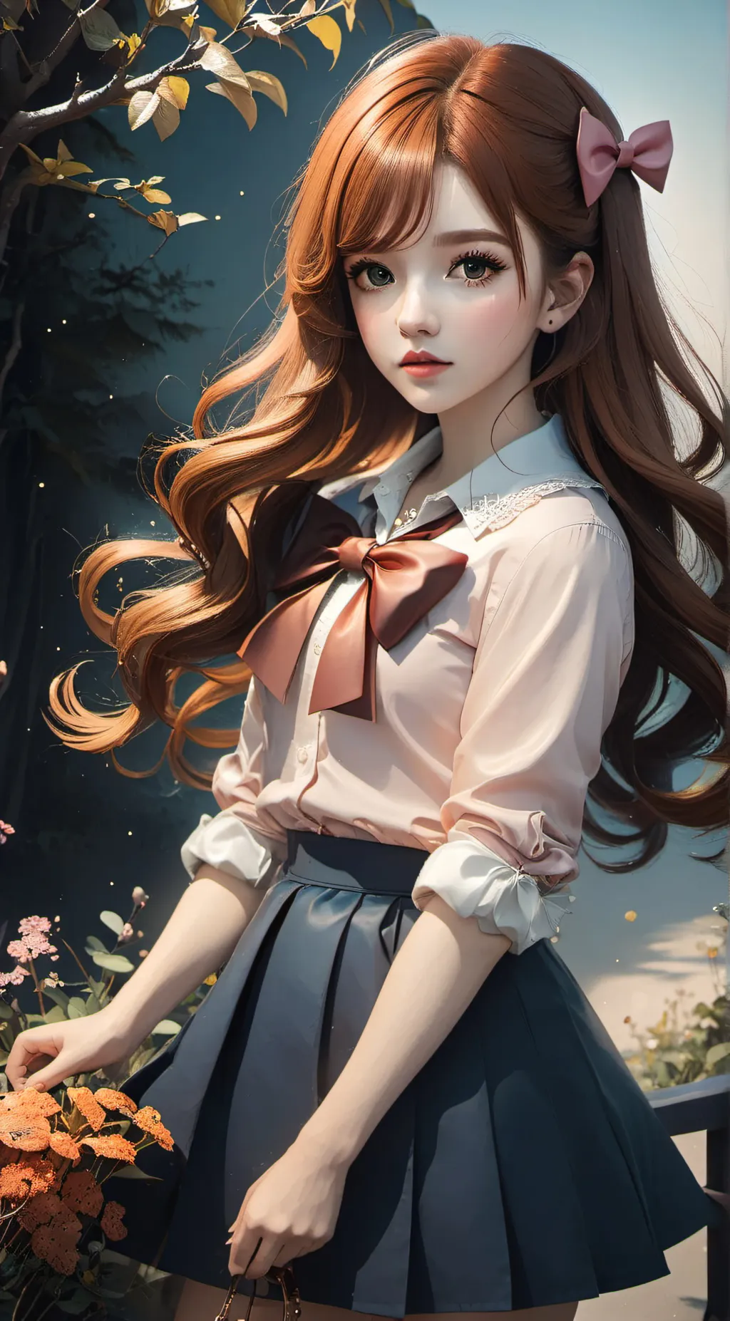 ai character: Elizabeth afton background