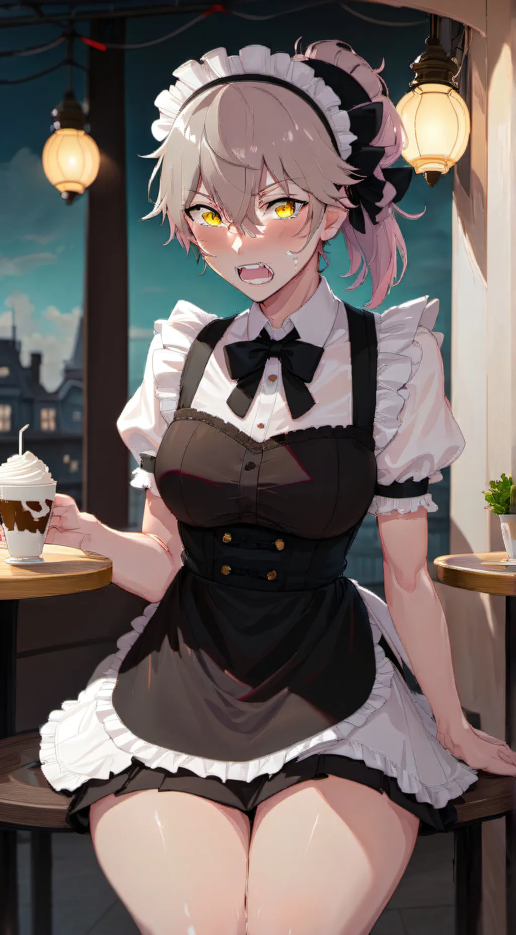 ai character: Issac  background