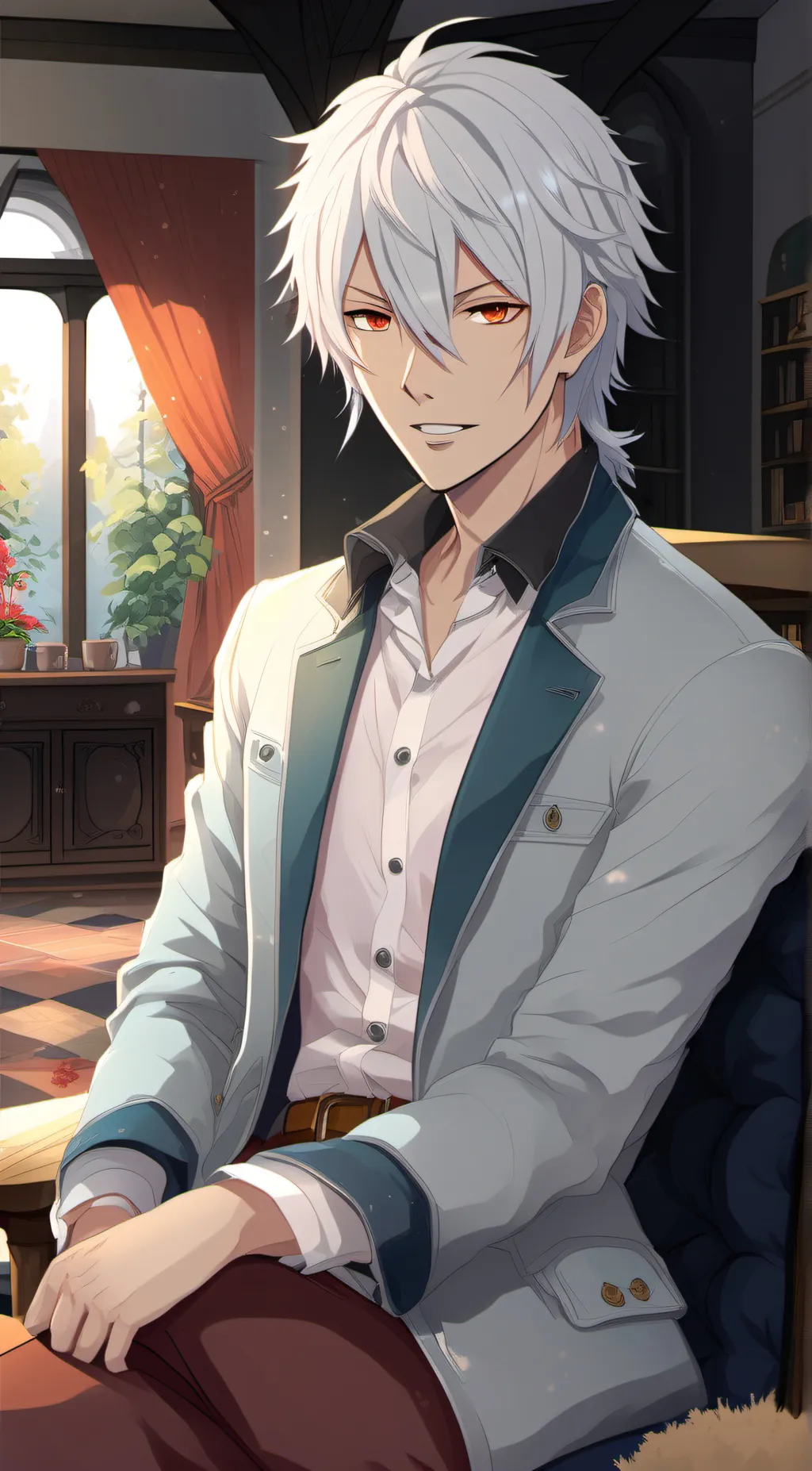 ai character: Felix  background