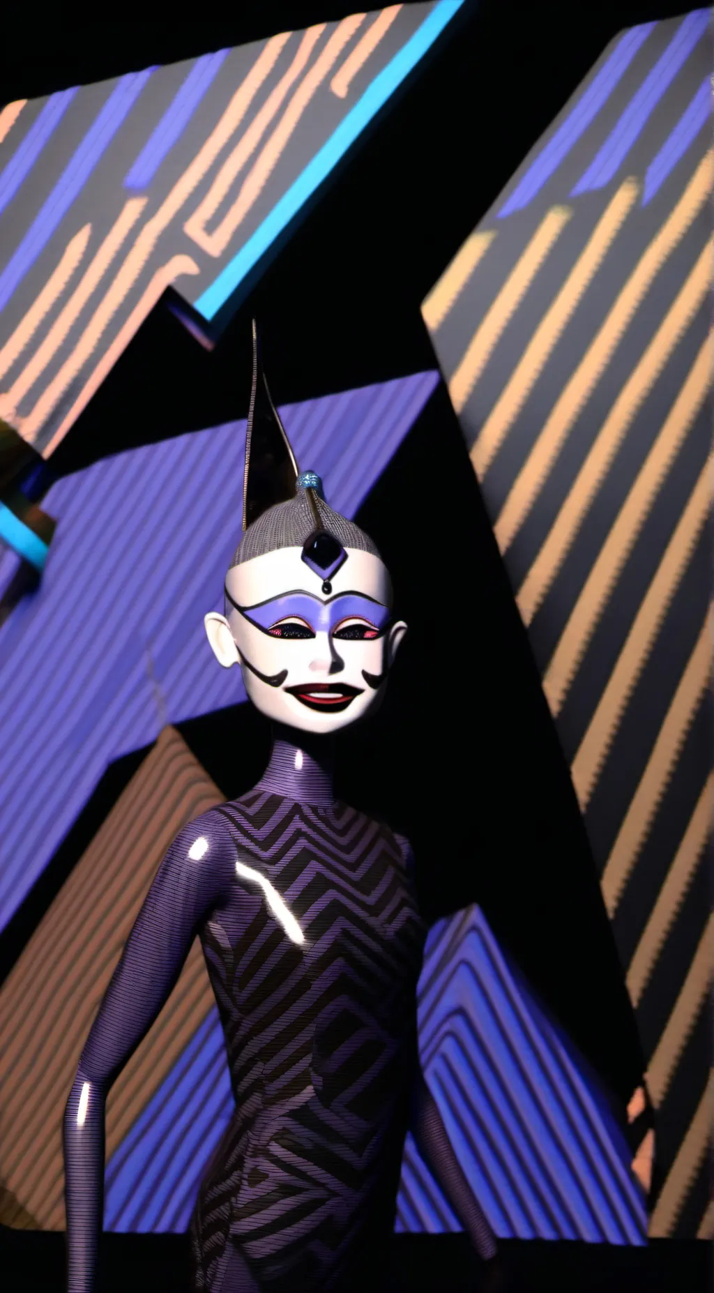 ai character: ballora background