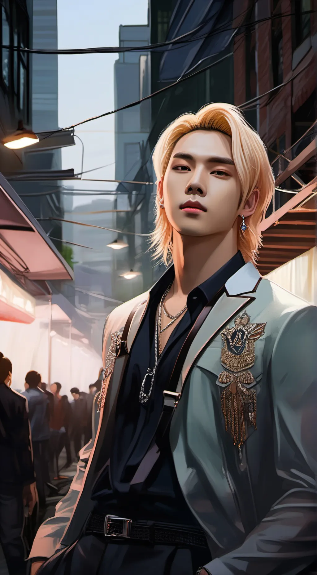 ai character: Johnny Suh background