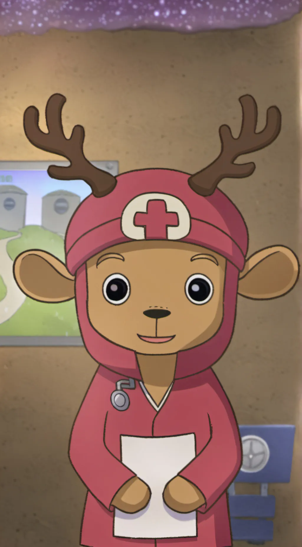 ai character: tony tony chopper background