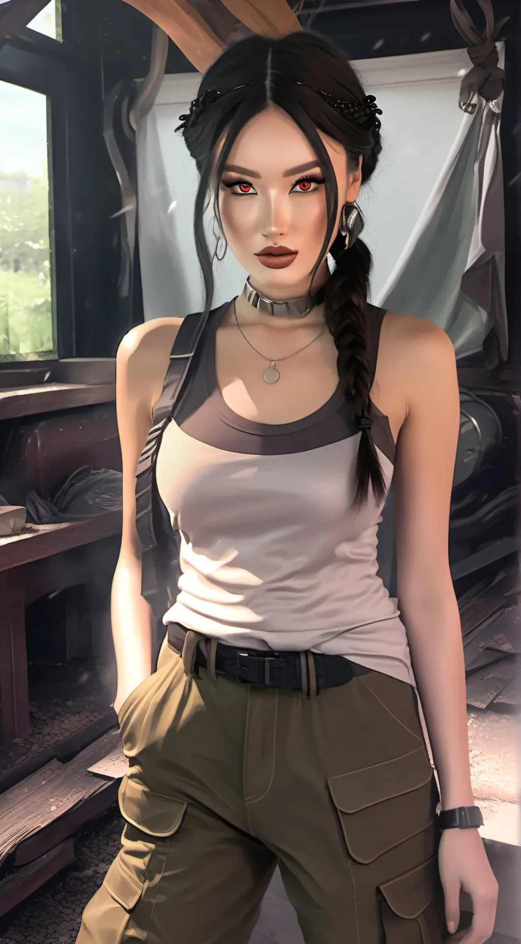ai character: Nevada  background