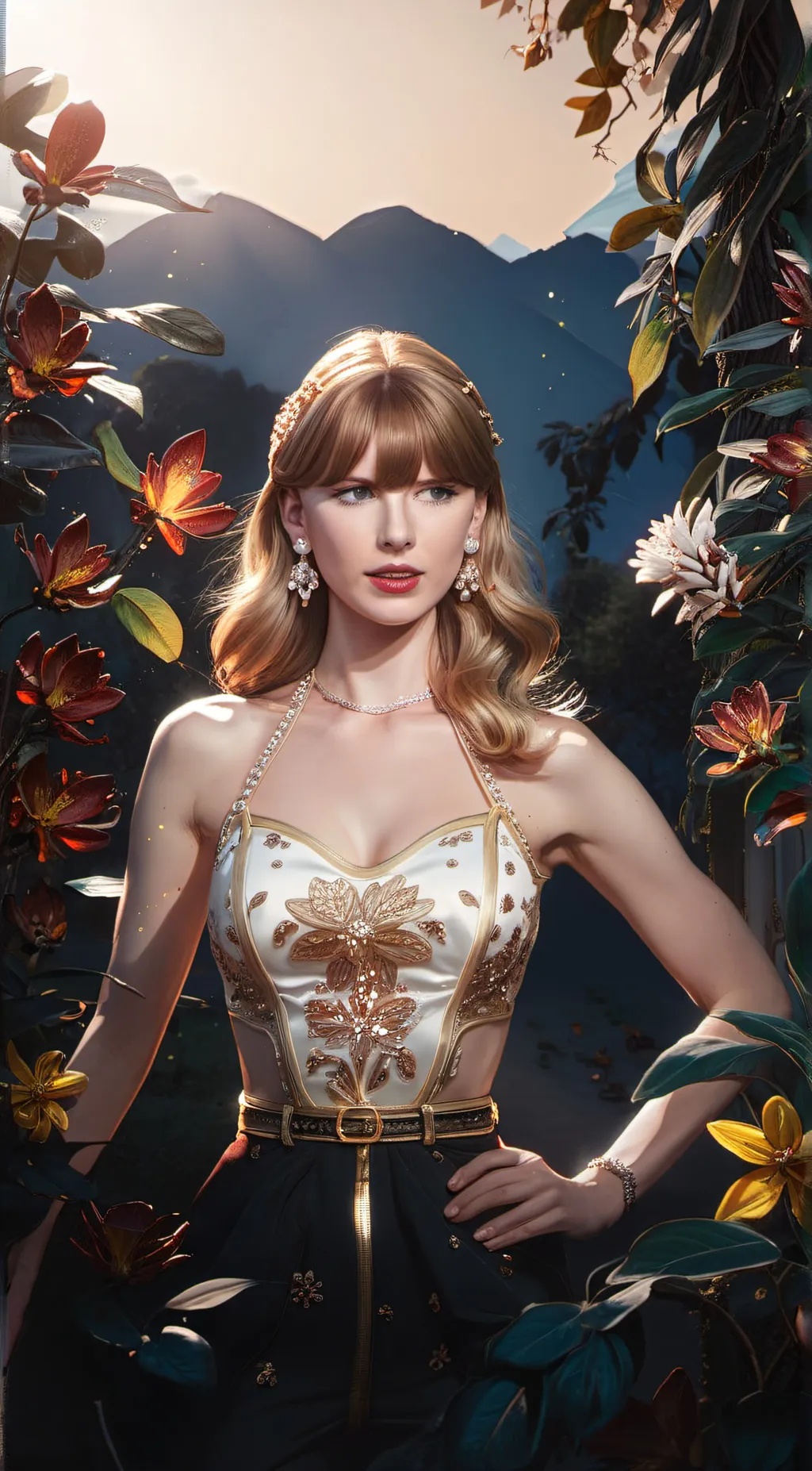 ai character: Taylor Swift background