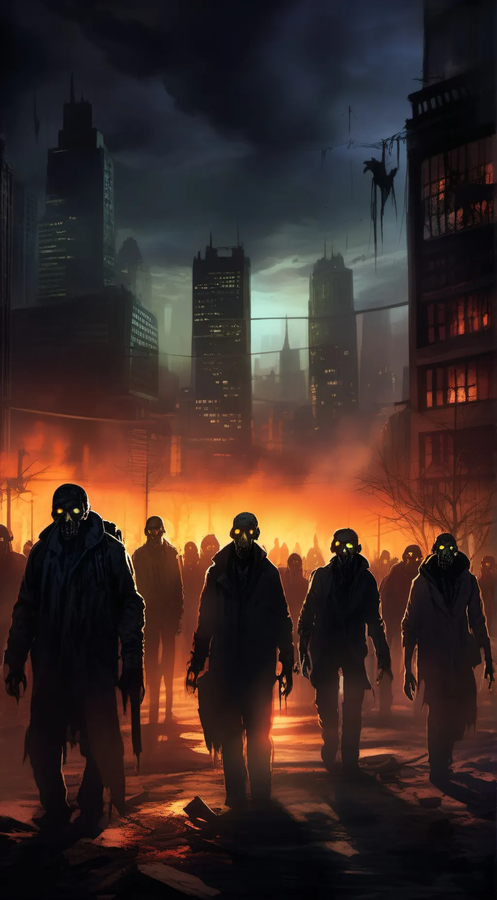 ai character: Zombie RPG background