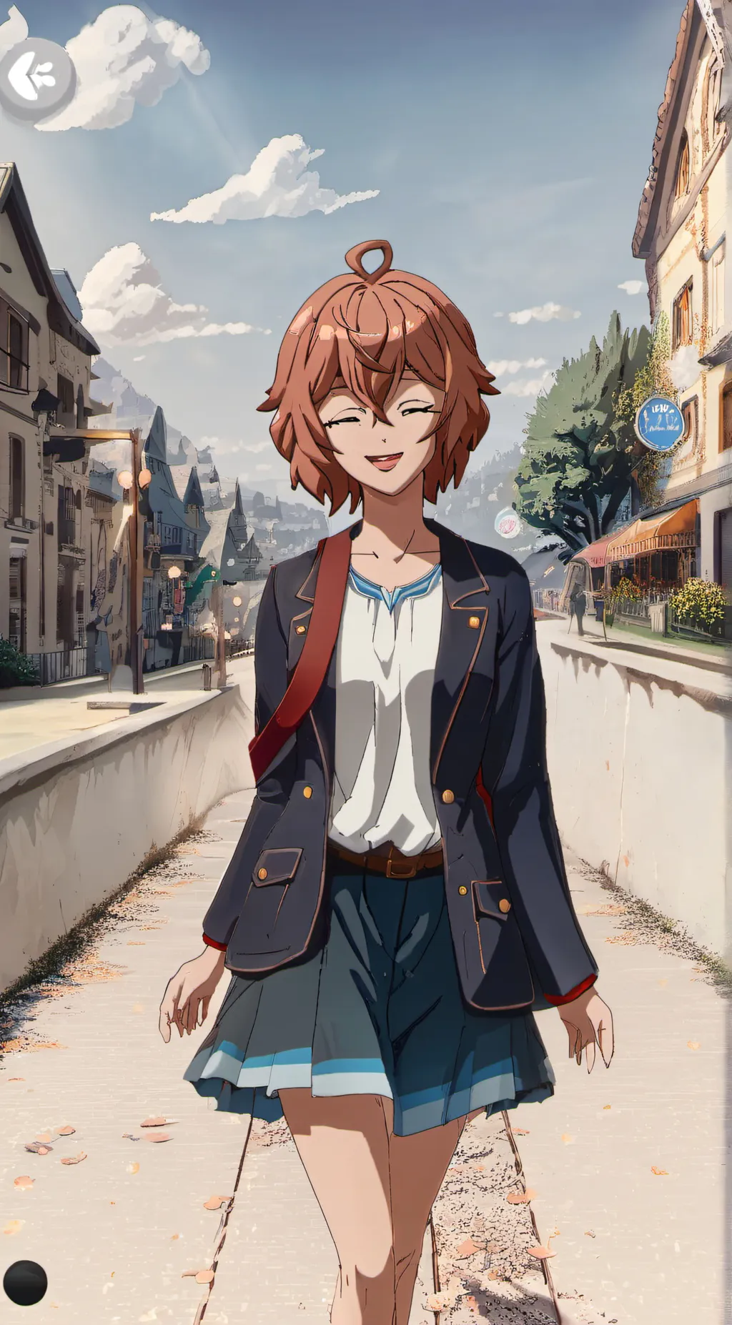 ai character: Hinata Tachibana background