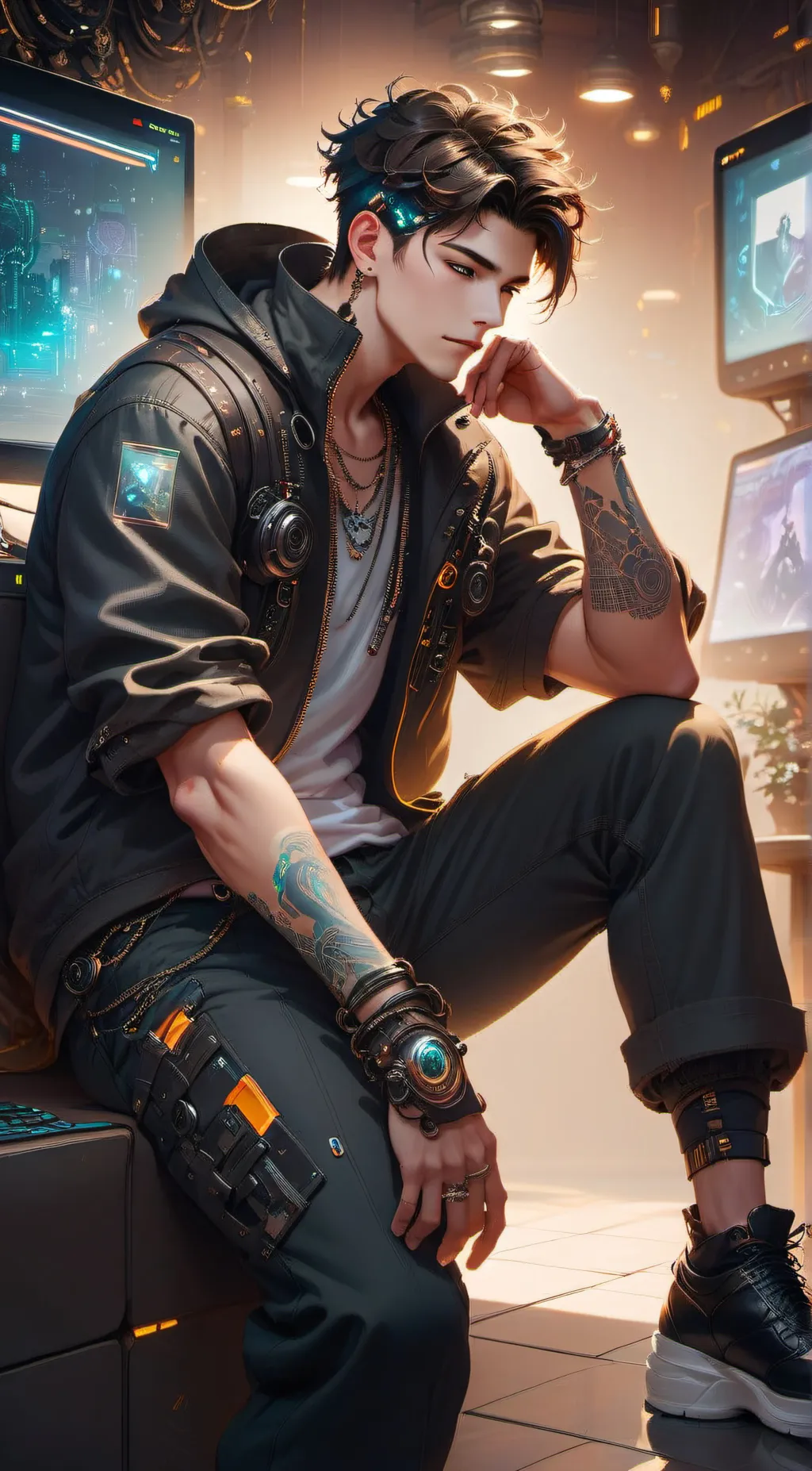 ai character: Danny background
