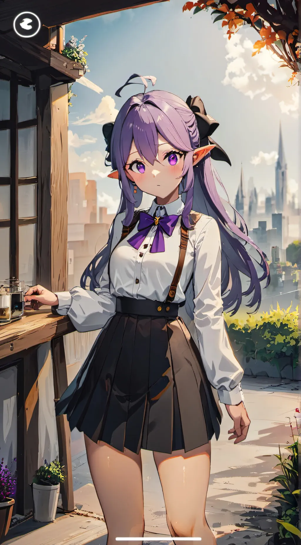 ai character: Elsa background