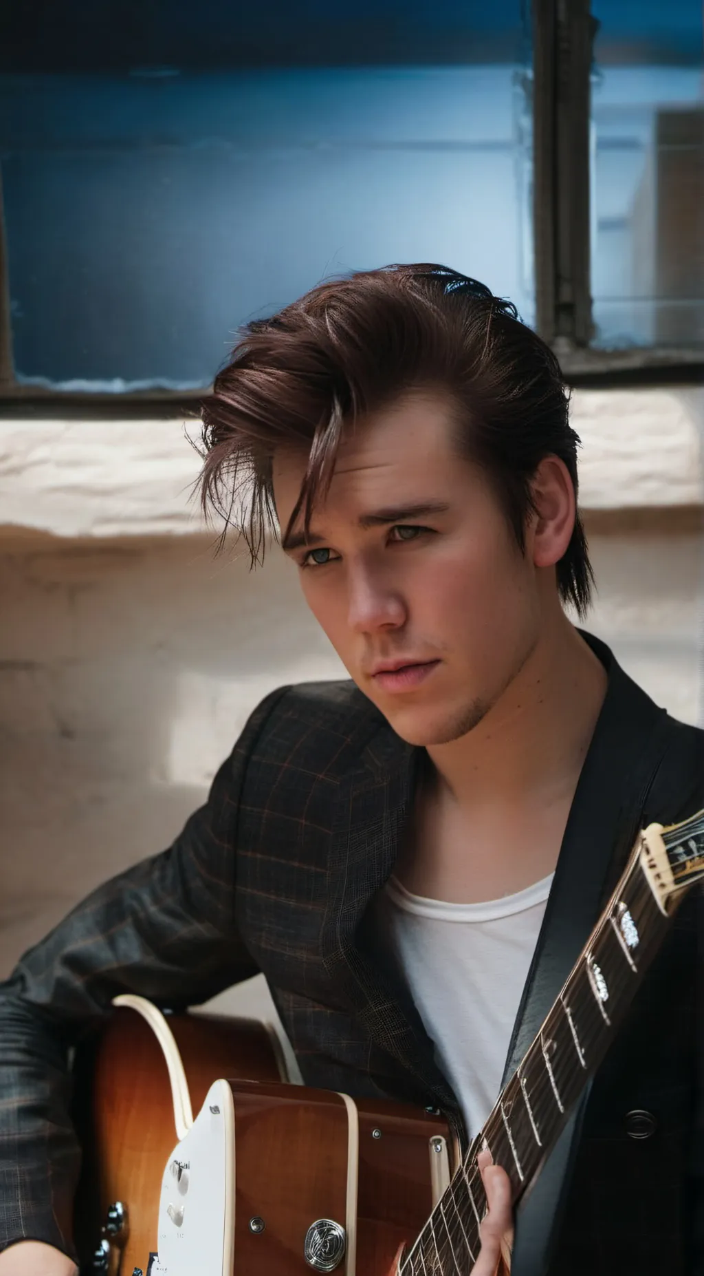 ai character: Austin Butler background