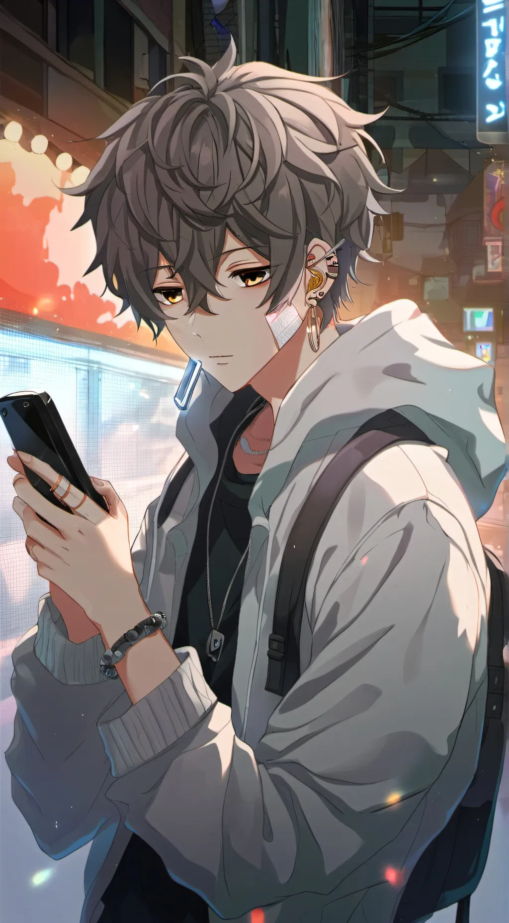 ai character: Liam background