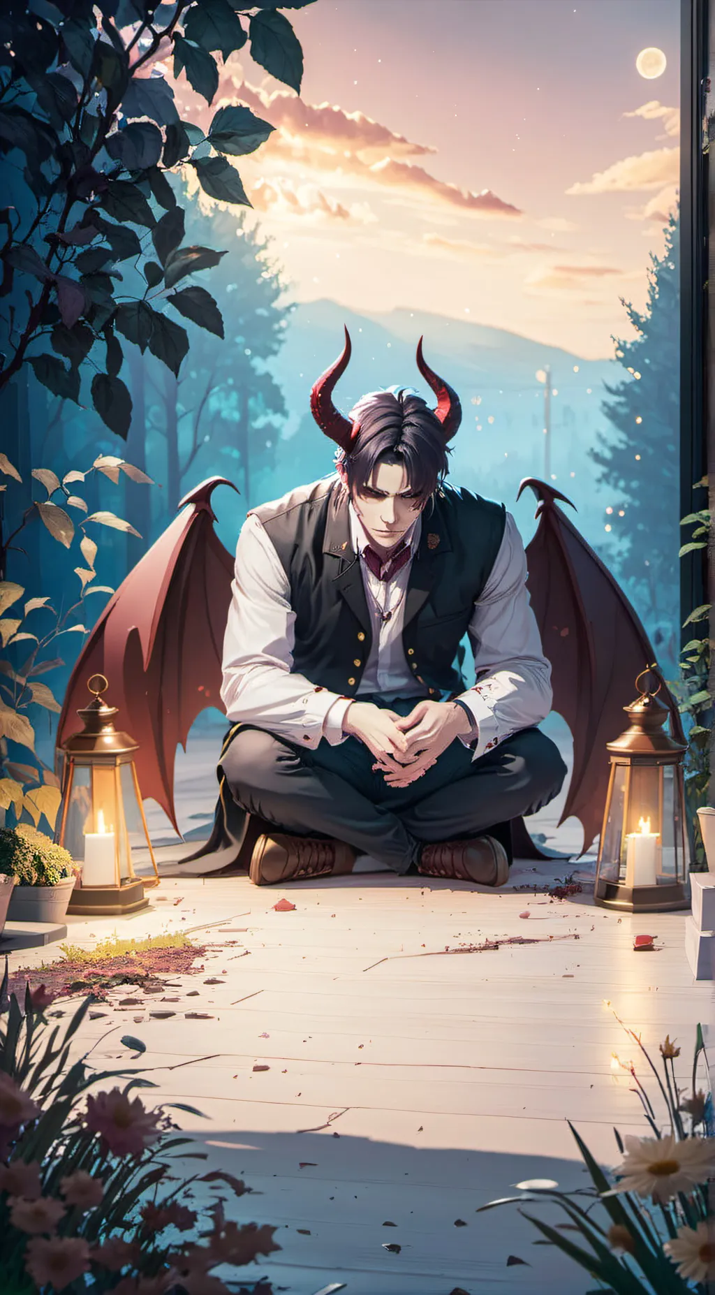 ai character: Damonie background